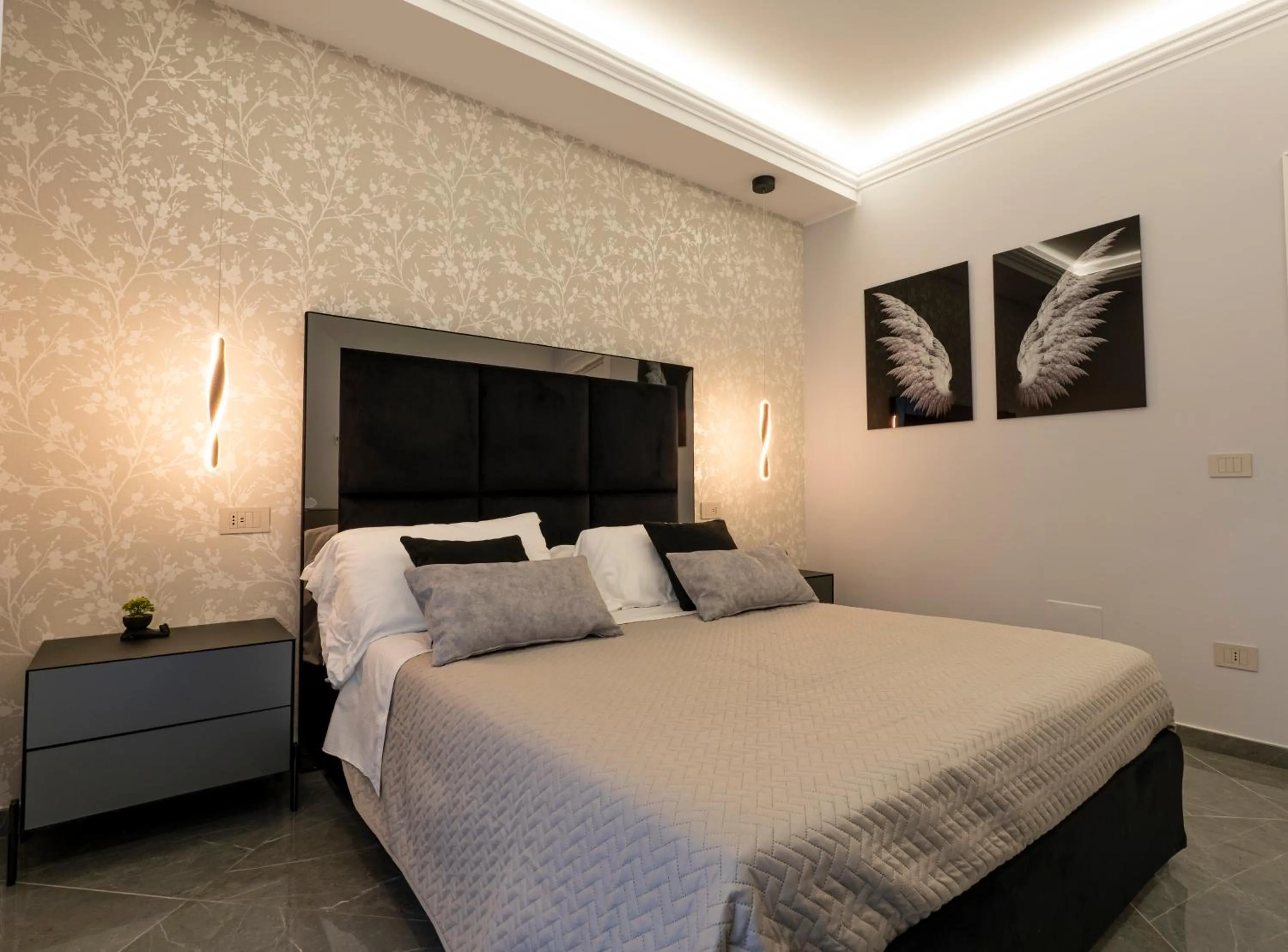 Bedroom, Bed in Amabile Luxury Rooms