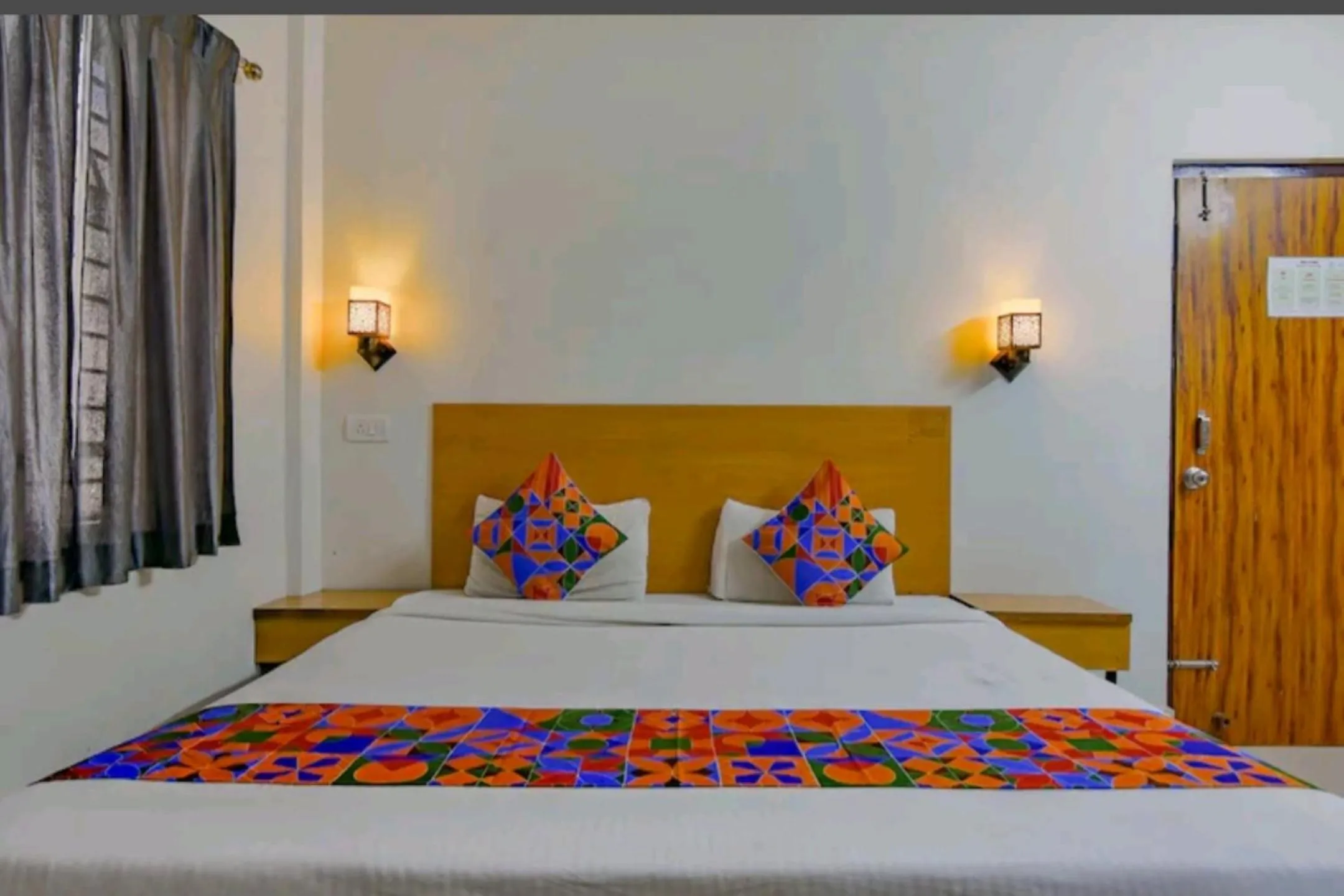 Bedroom, Bed in Hotel Crystal Stay