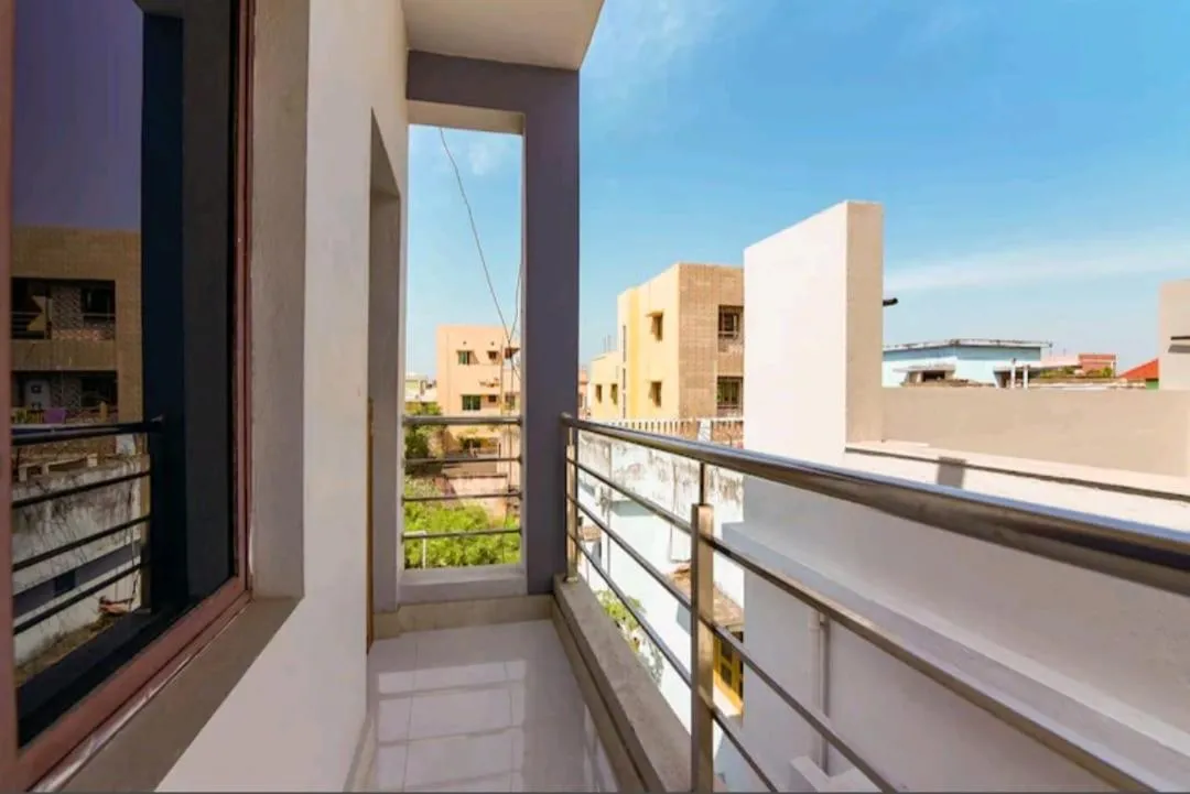 Balcony/Terrace in Hotel Crystal Stay