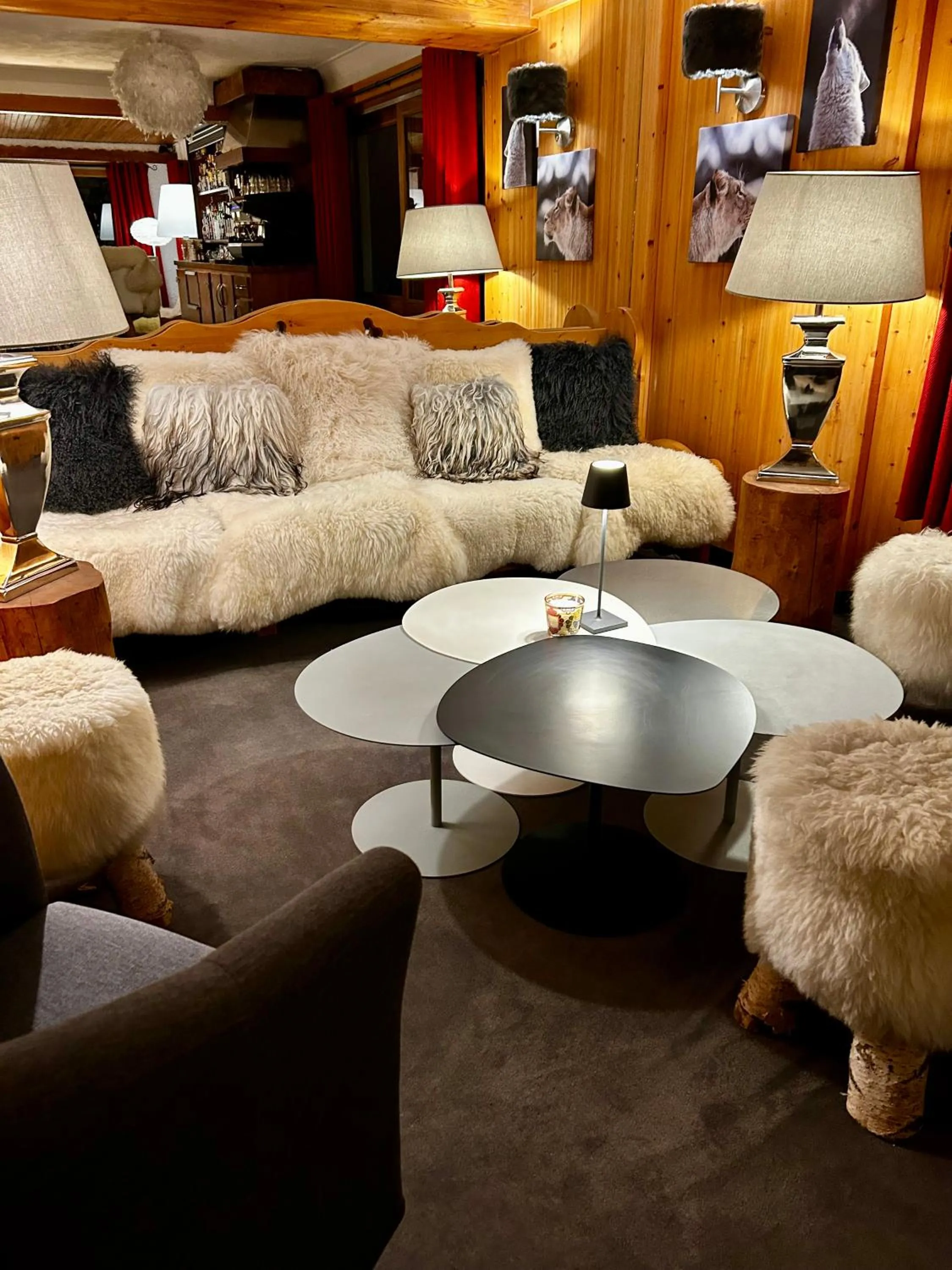 Living room in Hotel Bel'alpe