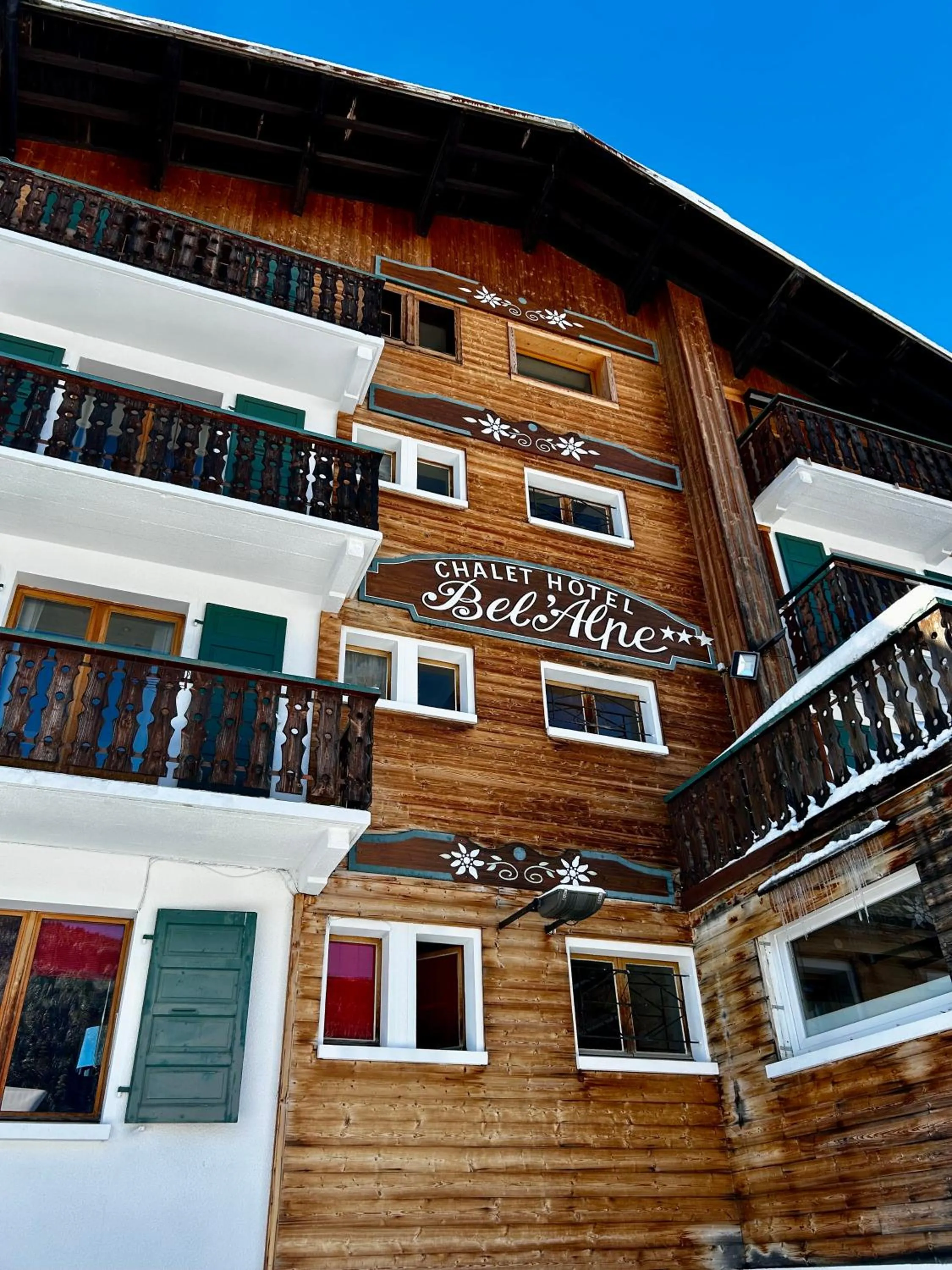 Property building in Hotel Bel'alpe