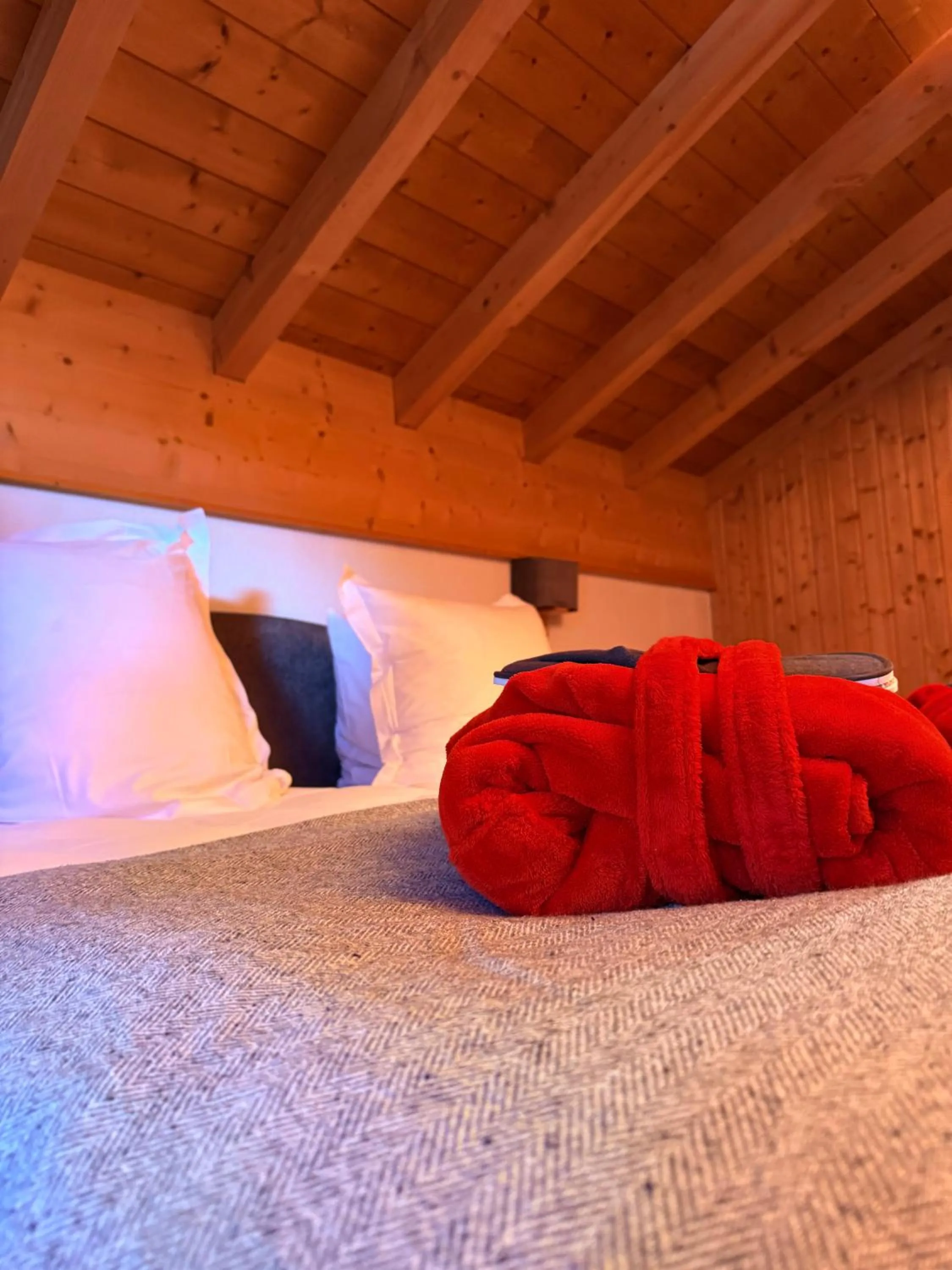 Bed in Hotel Bel'alpe