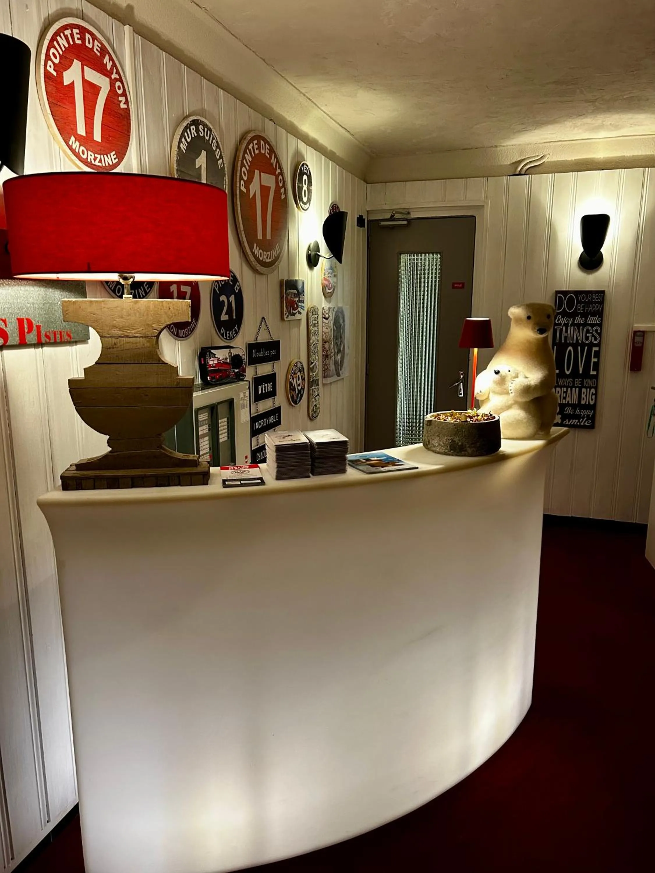 Lobby or reception in Hotel Bel'alpe