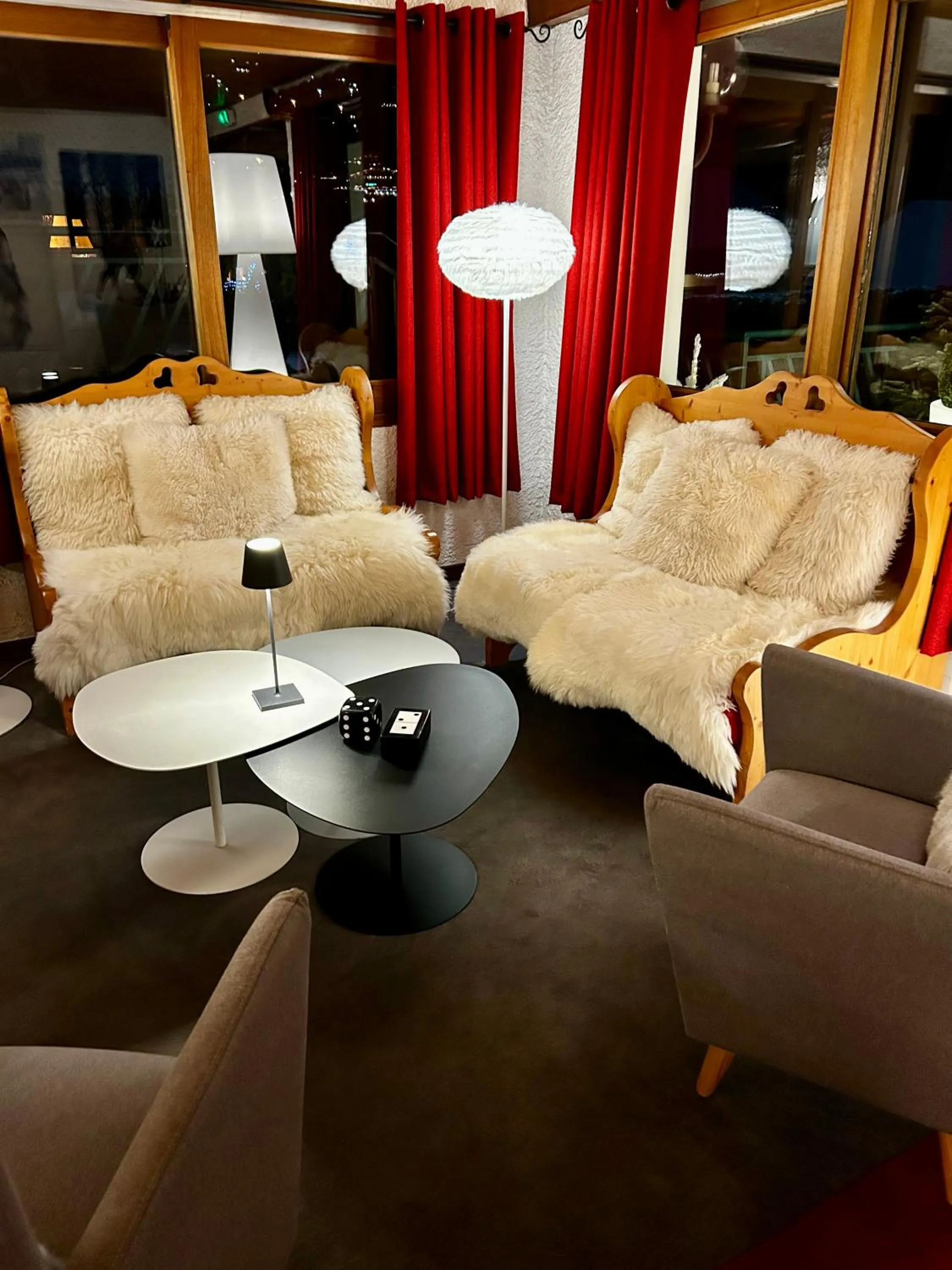 Living room in Hotel Bel'alpe