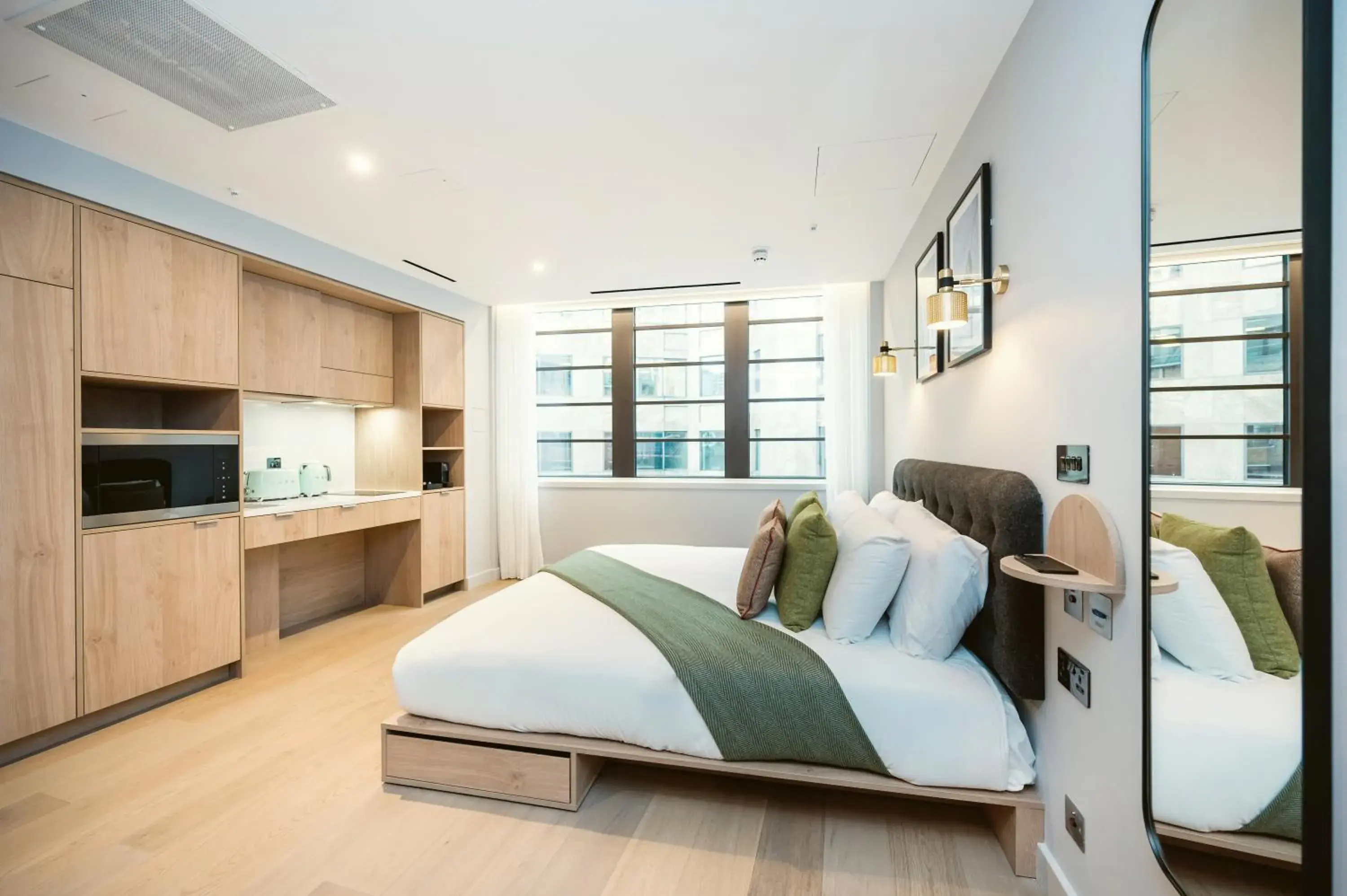 Bed in Wilde Aparthotels Lisbon Liberdade Bed in Wilde Aparthotels Lisbon Liberdade