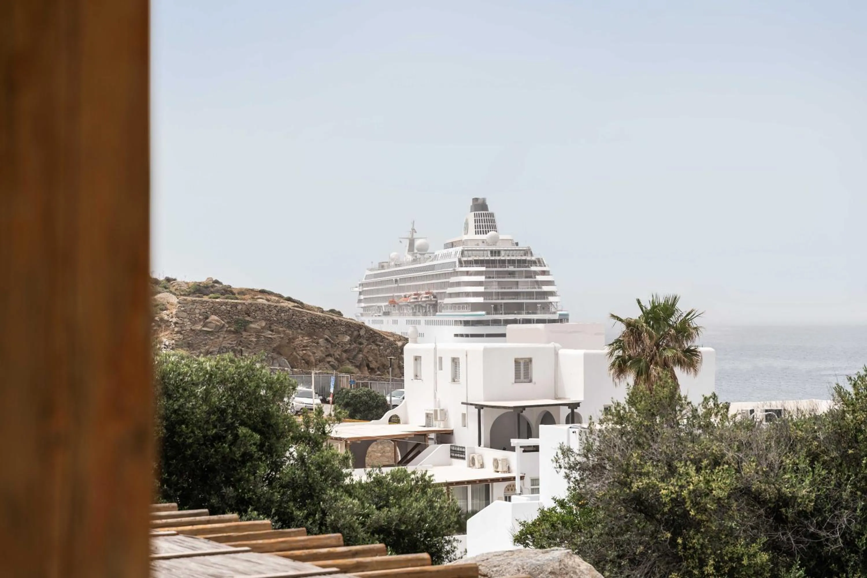 Landmark view in Tagoo Studios Mykonos