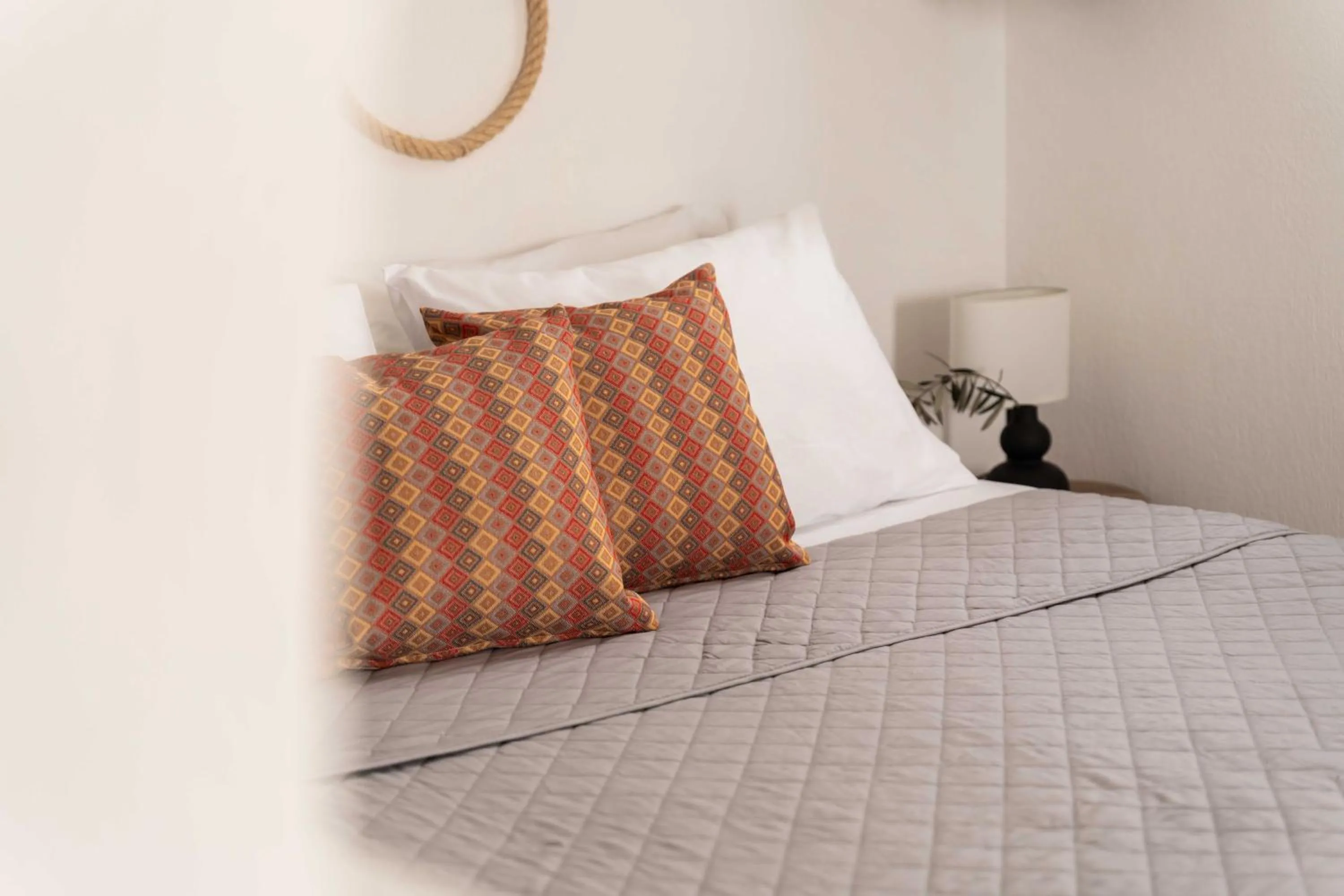 Bed in Tagoo Studios Mykonos