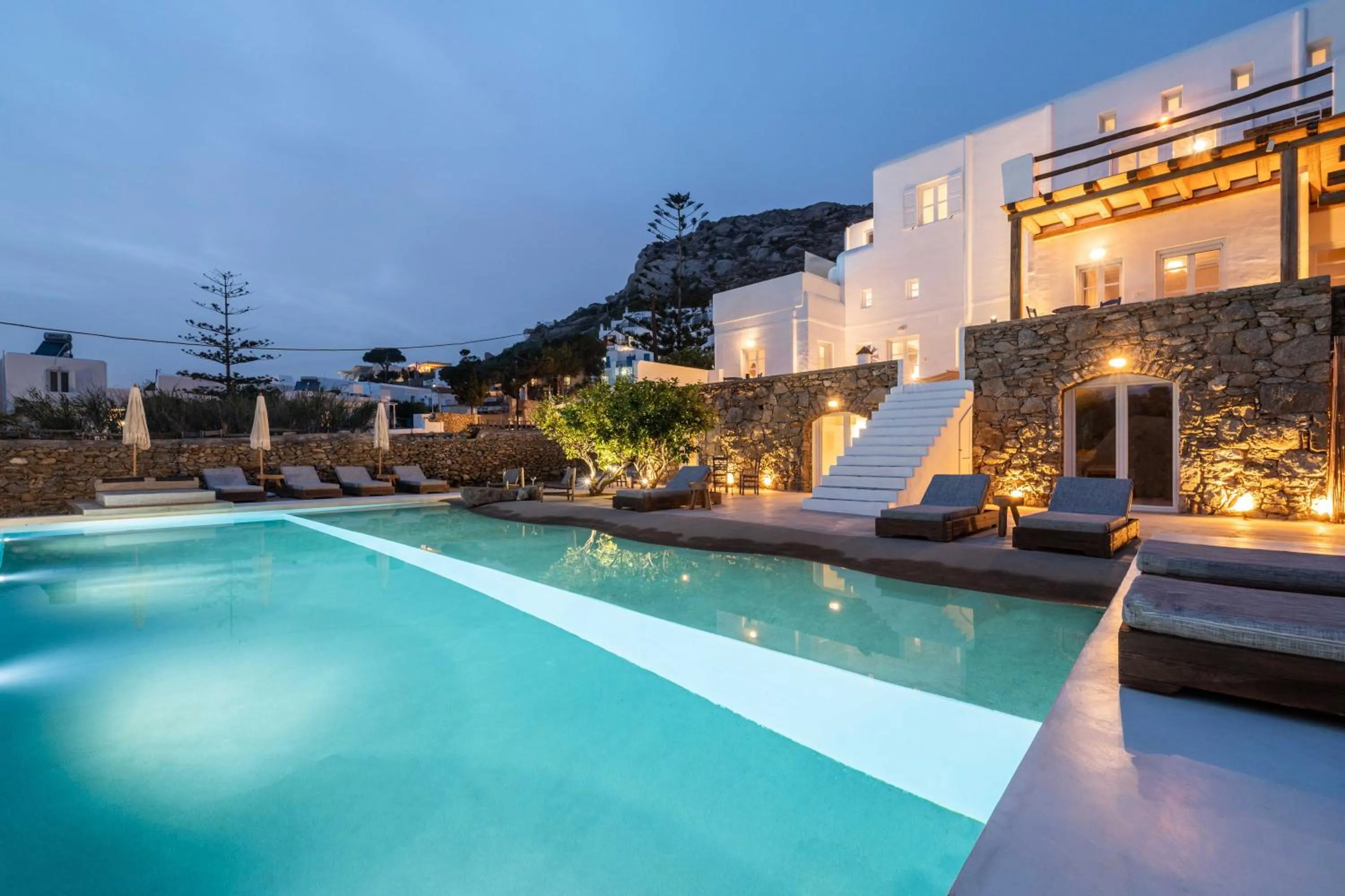 Property building in Tagoo Studios Mykonos