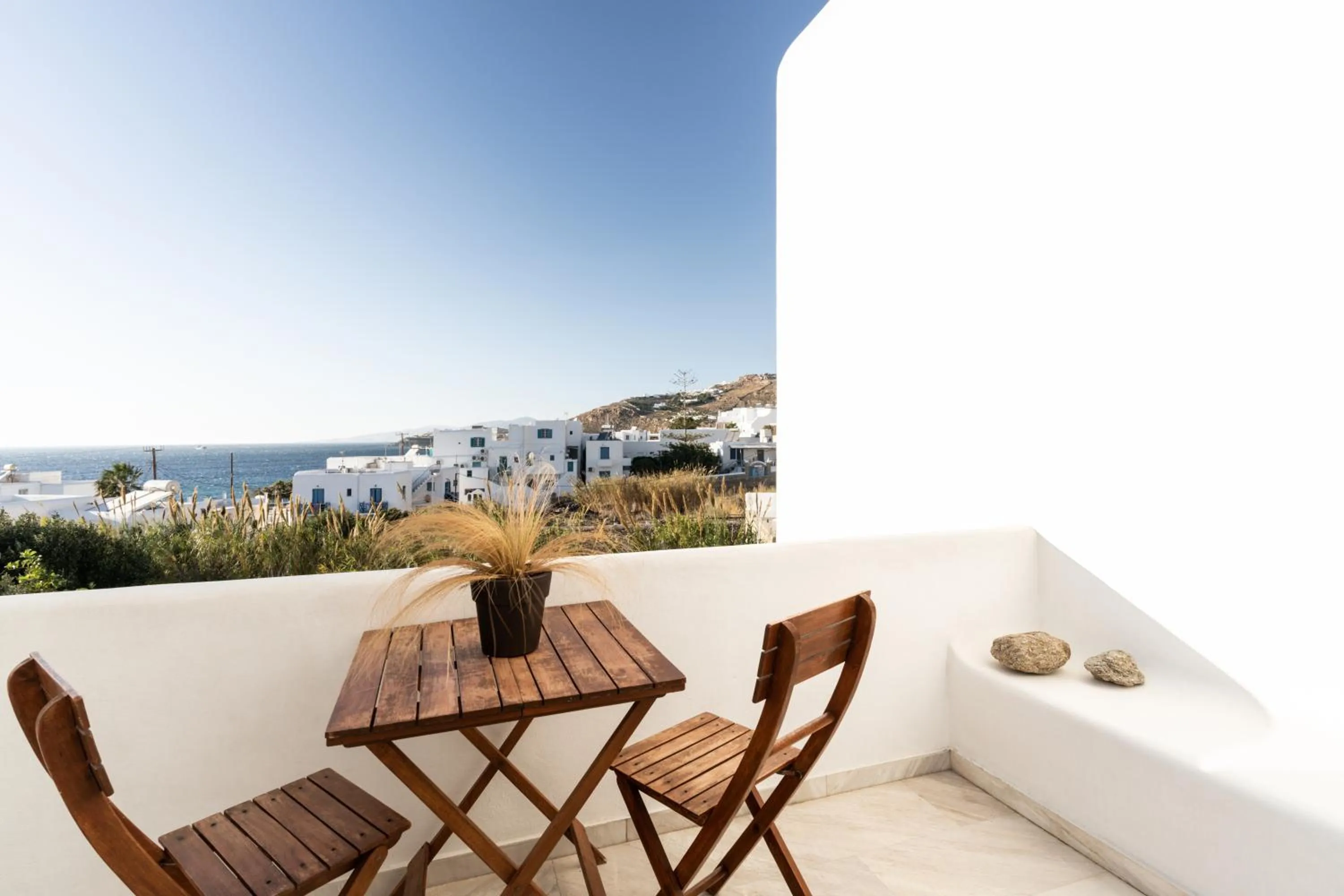 Balcony/Terrace in Tagoo Studios Mykonos