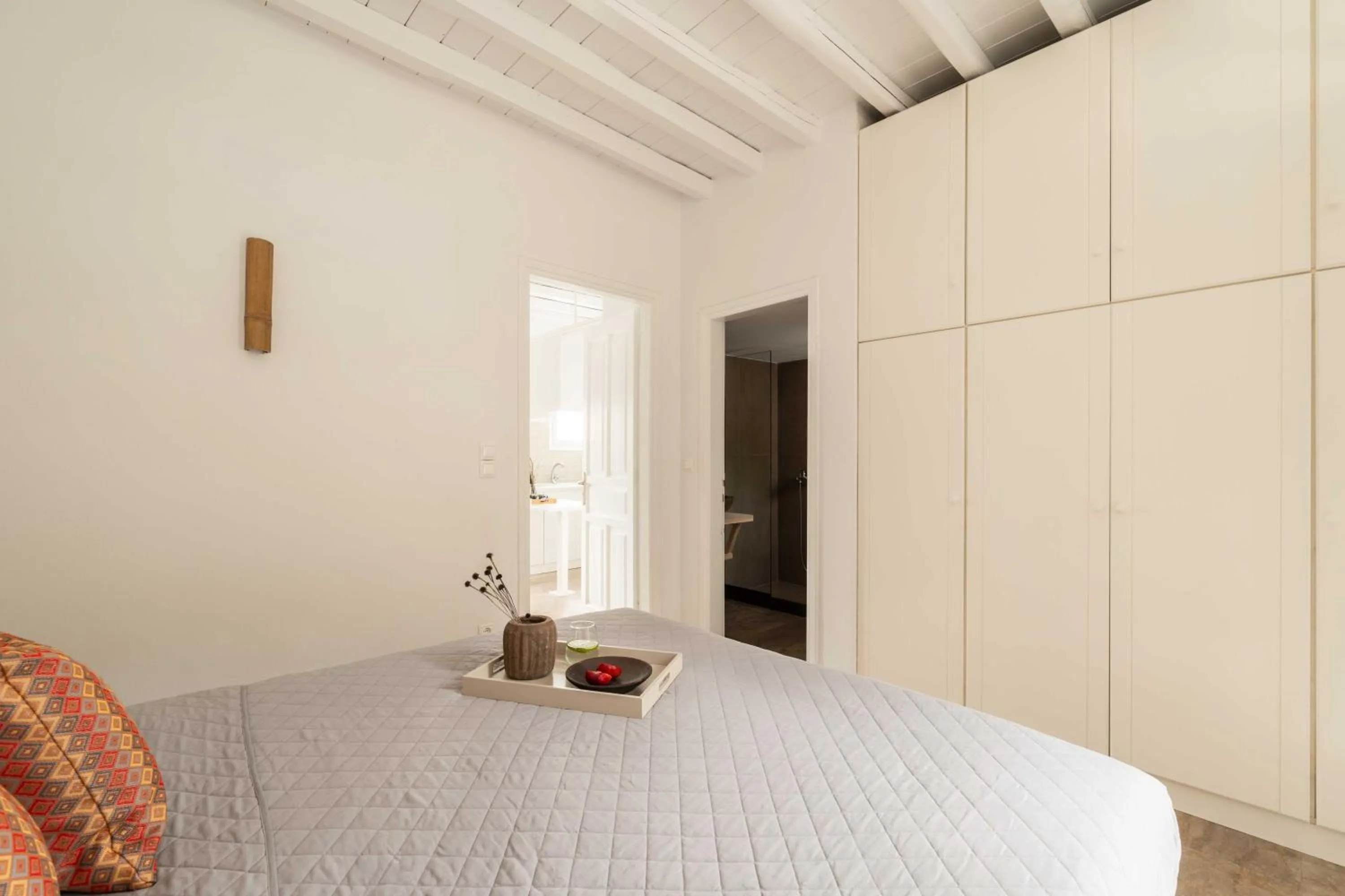 Bedroom, Bed in Tagoo Studios Mykonos
