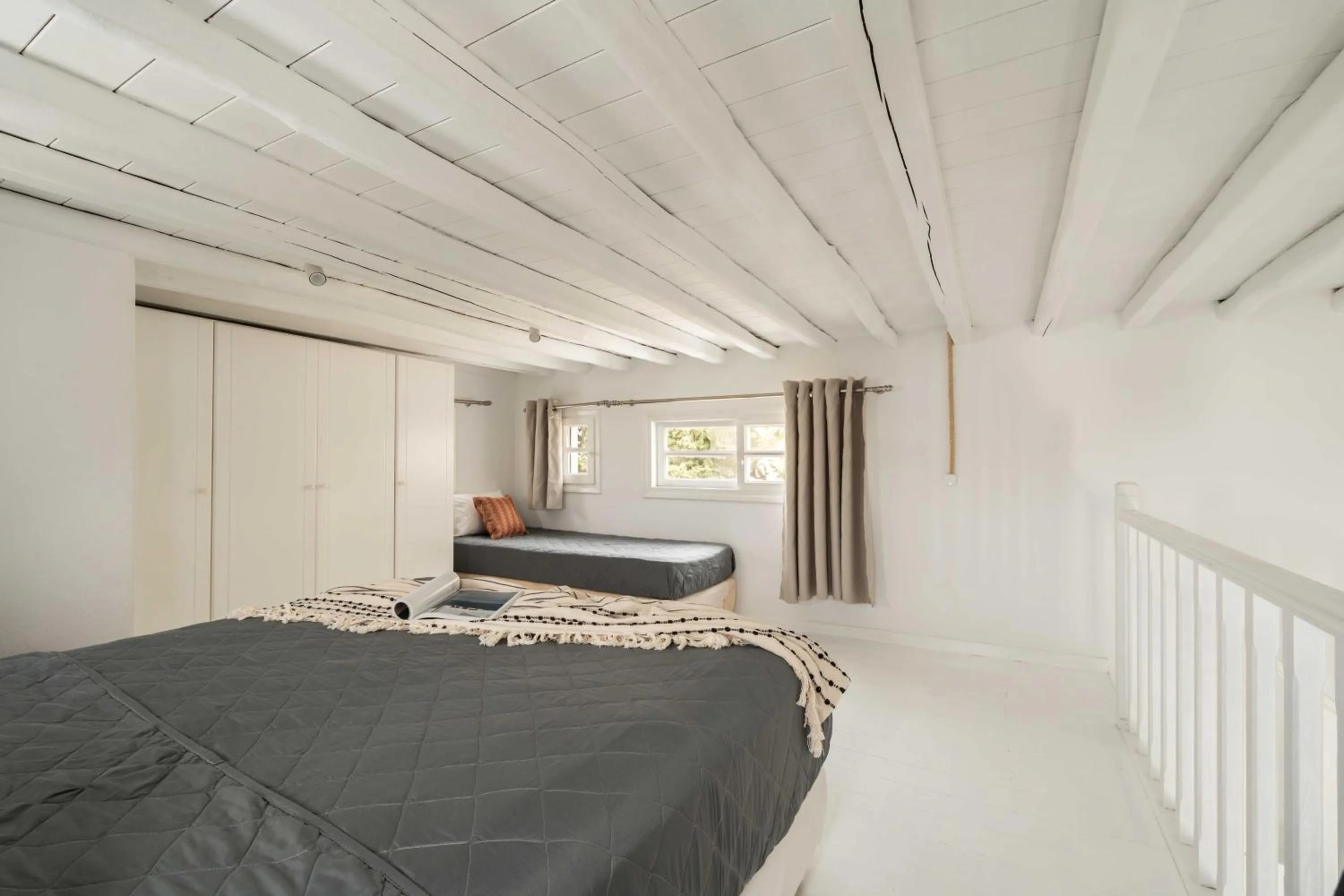 Bed in Tagoo Studios Mykonos