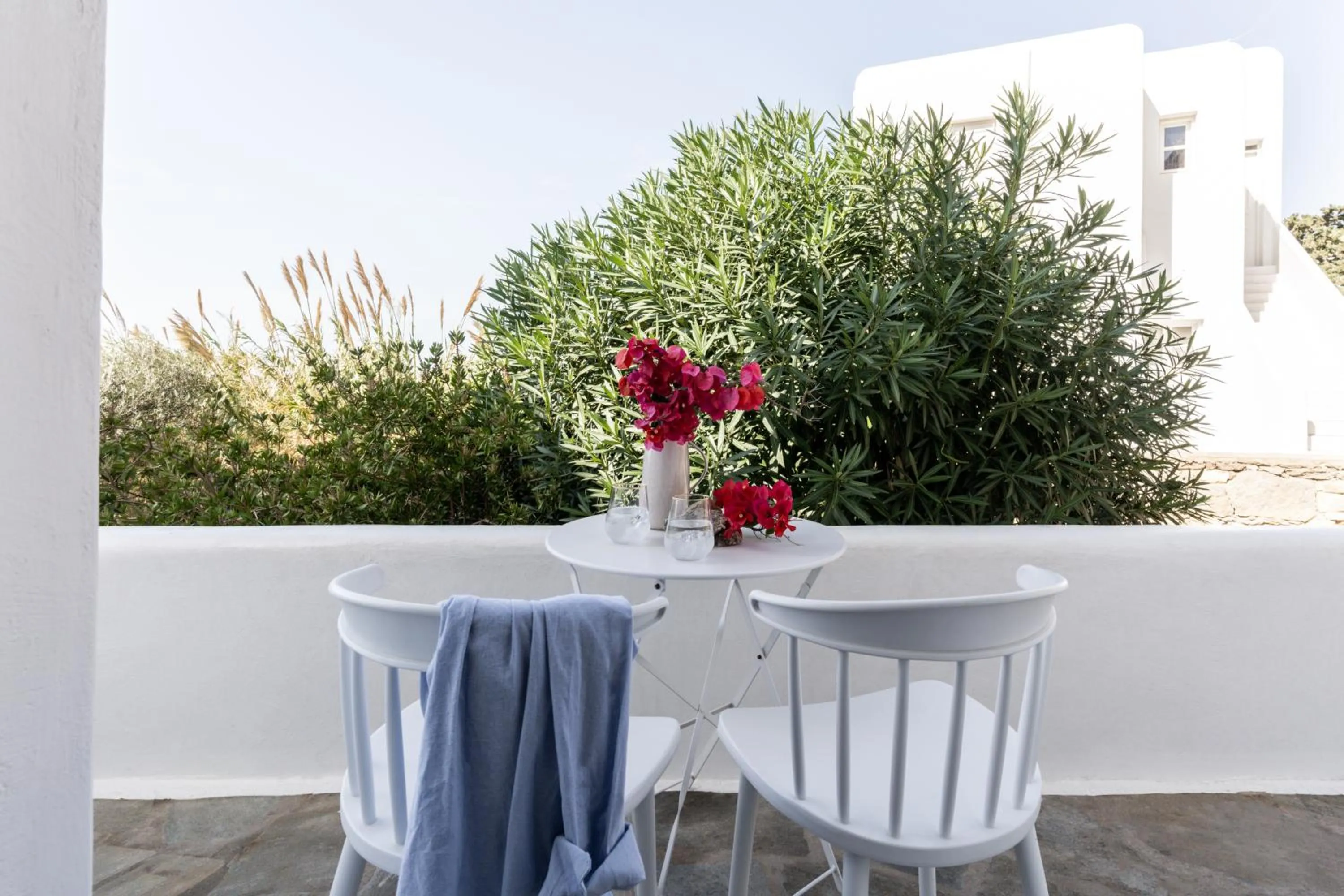 Balcony/Terrace in Tagoo Studios Mykonos