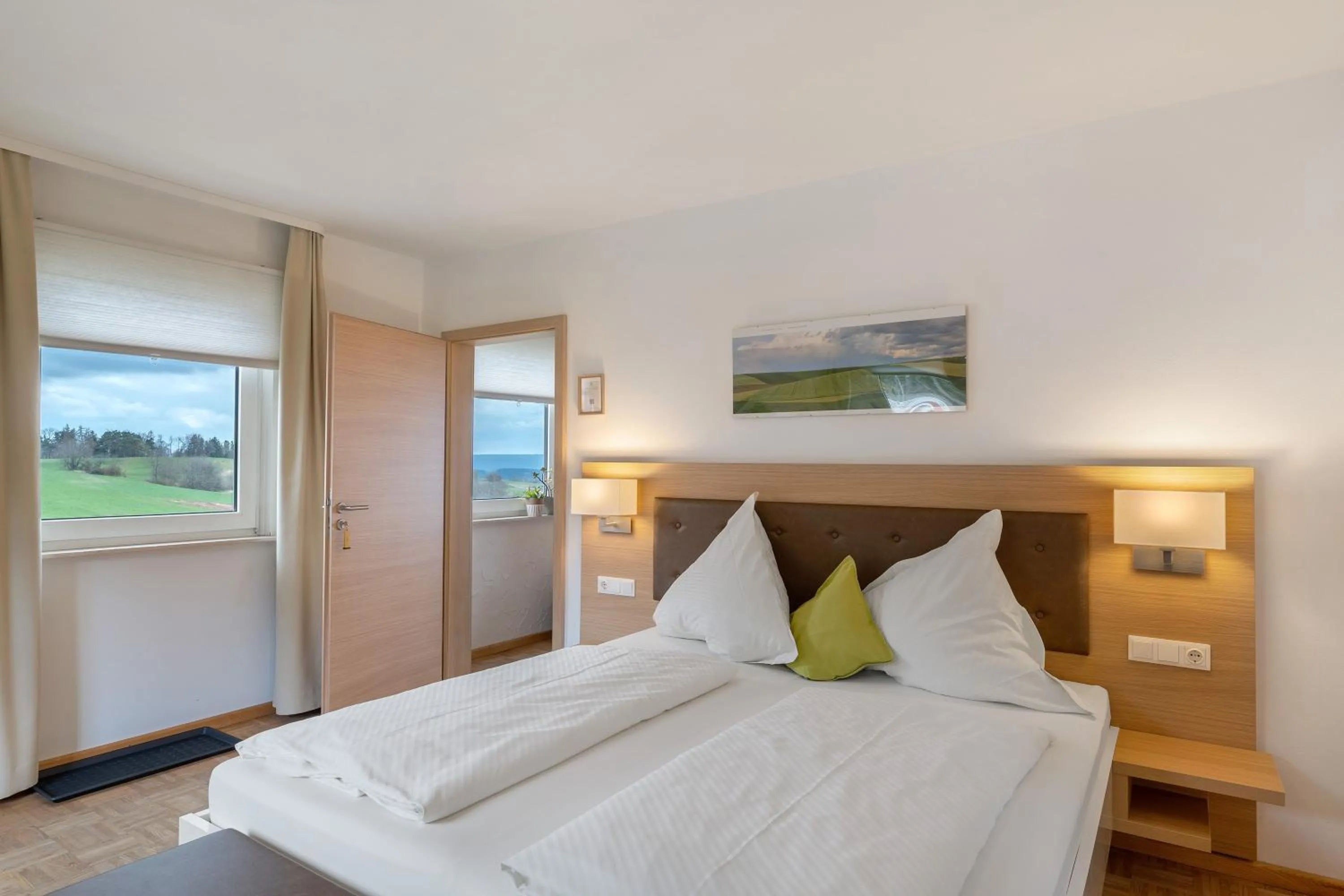 Double Room with Garden View - single occupancy in Pension Waldliesel