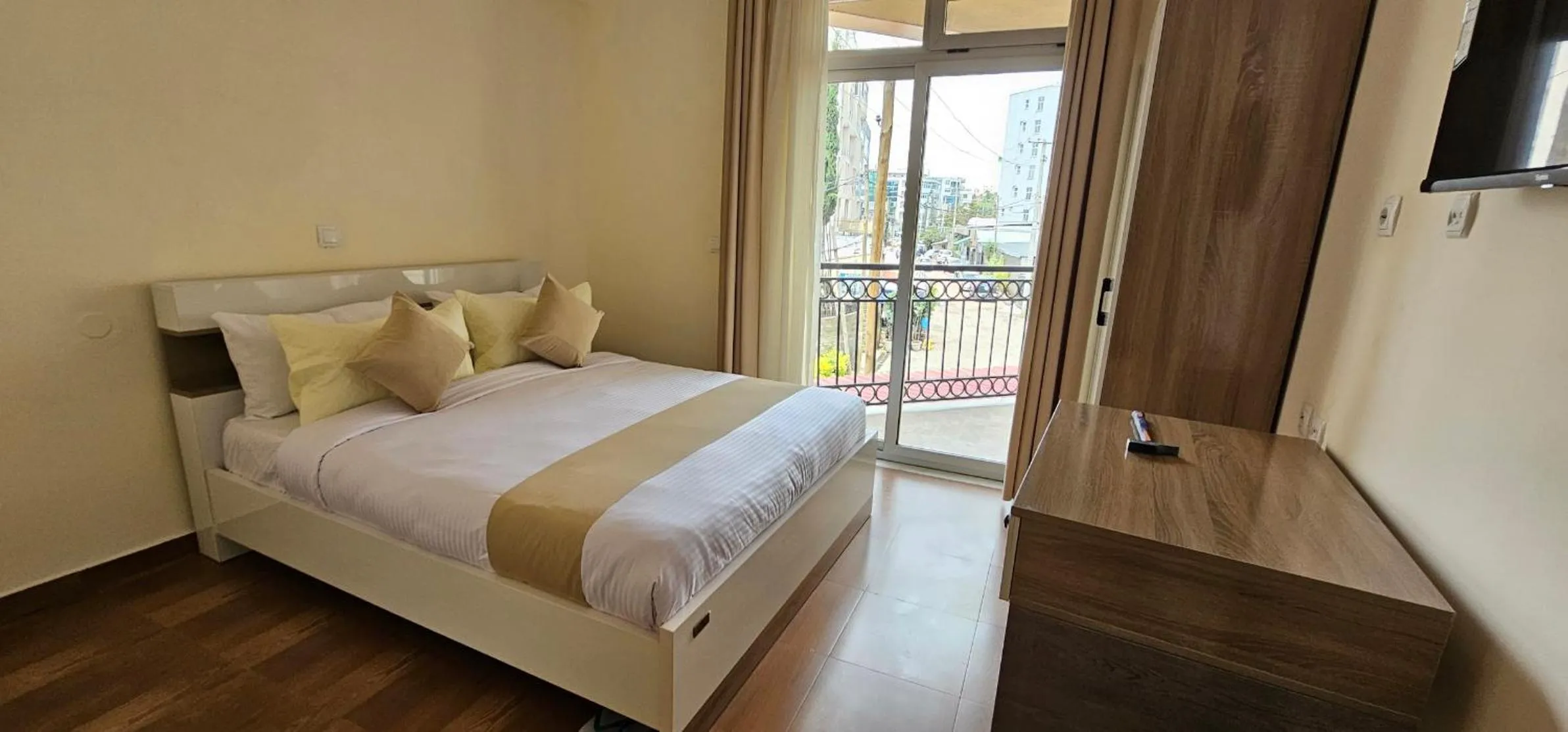 Bed in Bole Central Apartment