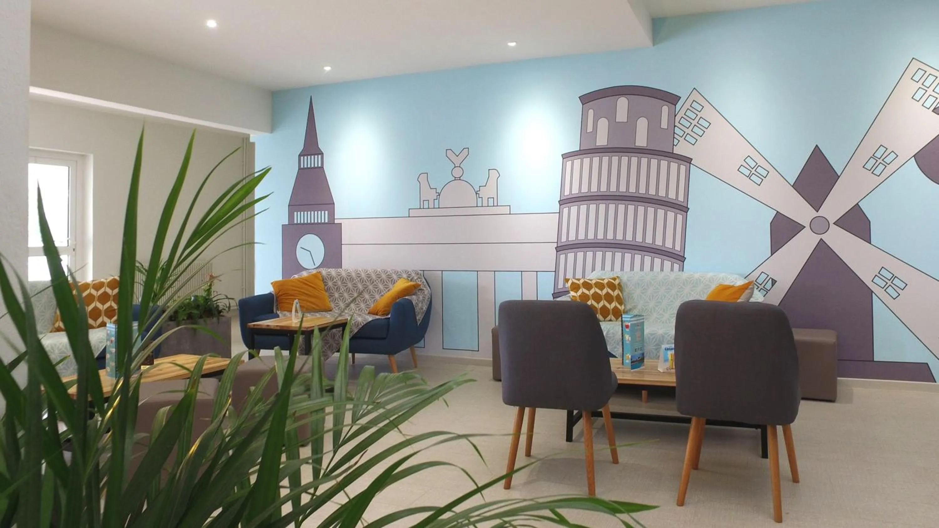 Lounge or bar in VVF Blériot-Plage