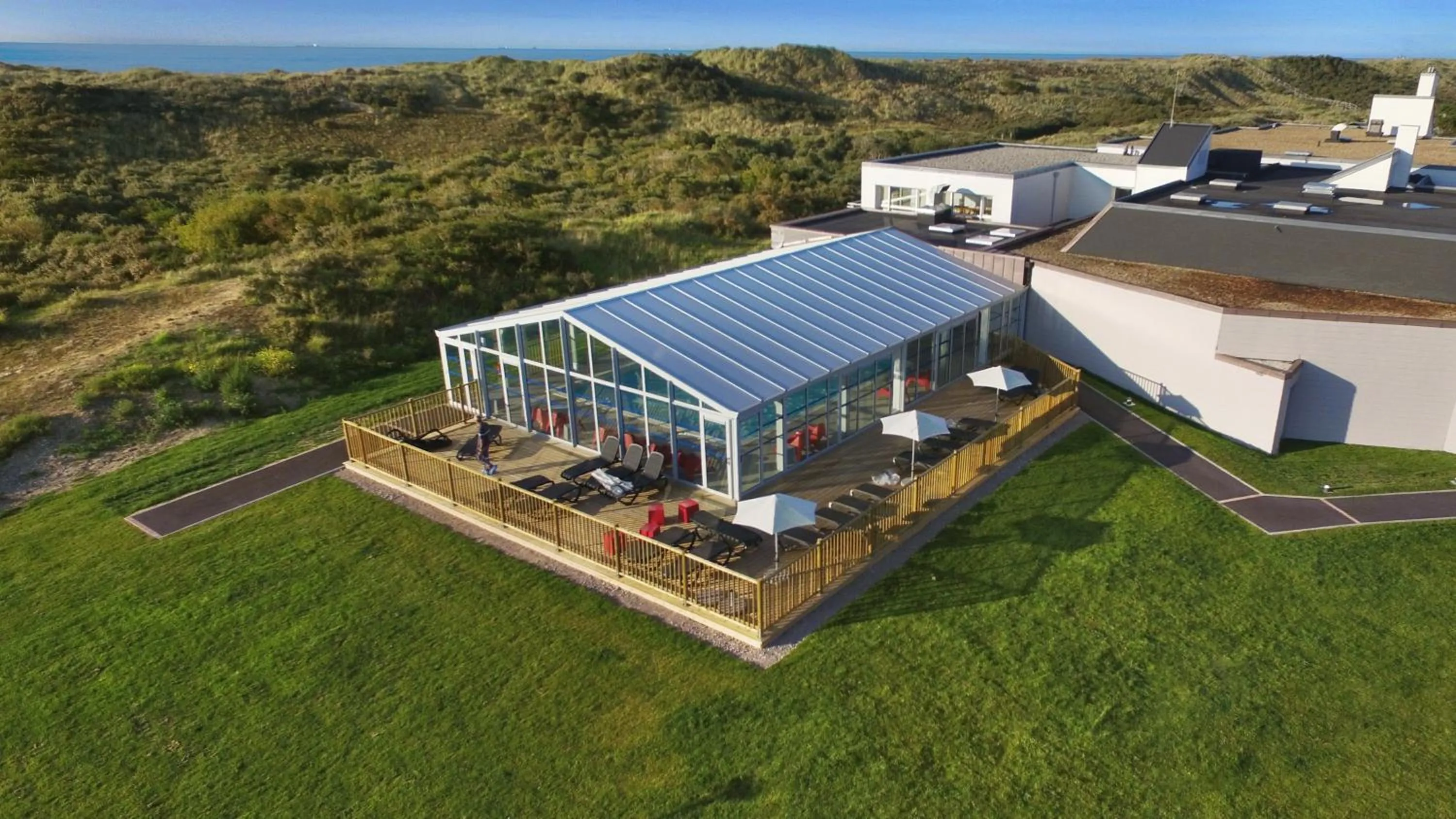 Swimming pool in VVF Blériot-Plage