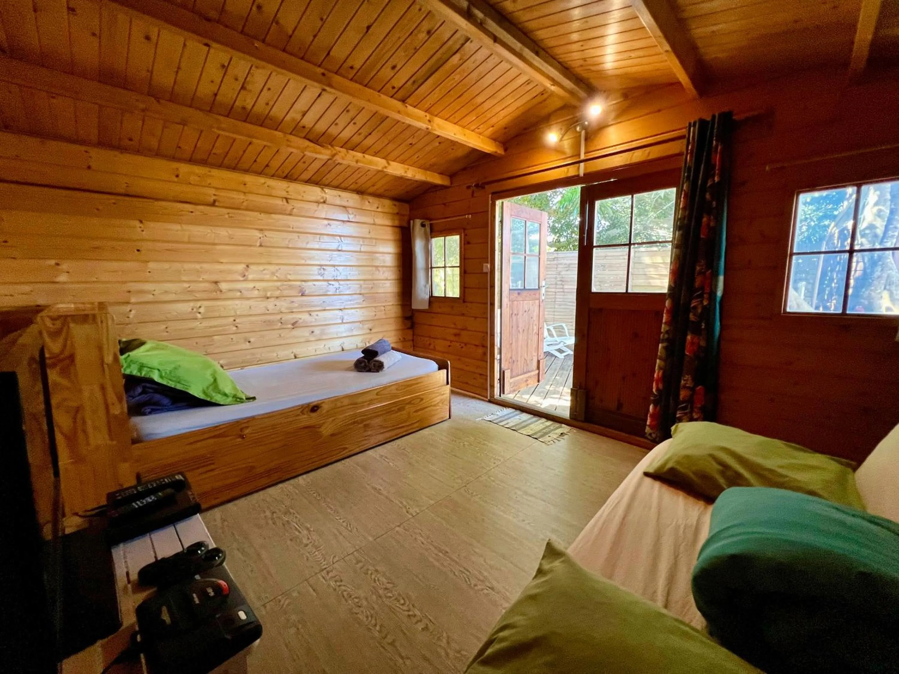 Photo of the whole room, Bed in Bubble Dome Village