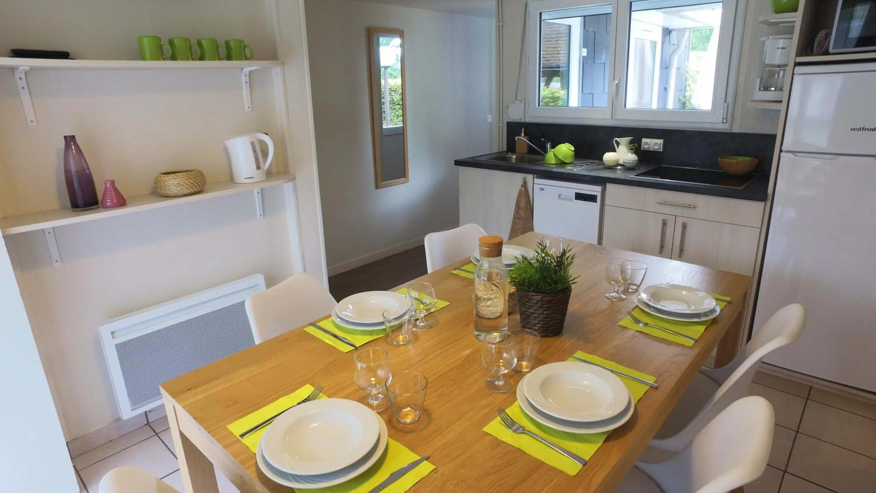 Kitchen or kitchenette in VVF Normandie Forges-les-Eaux