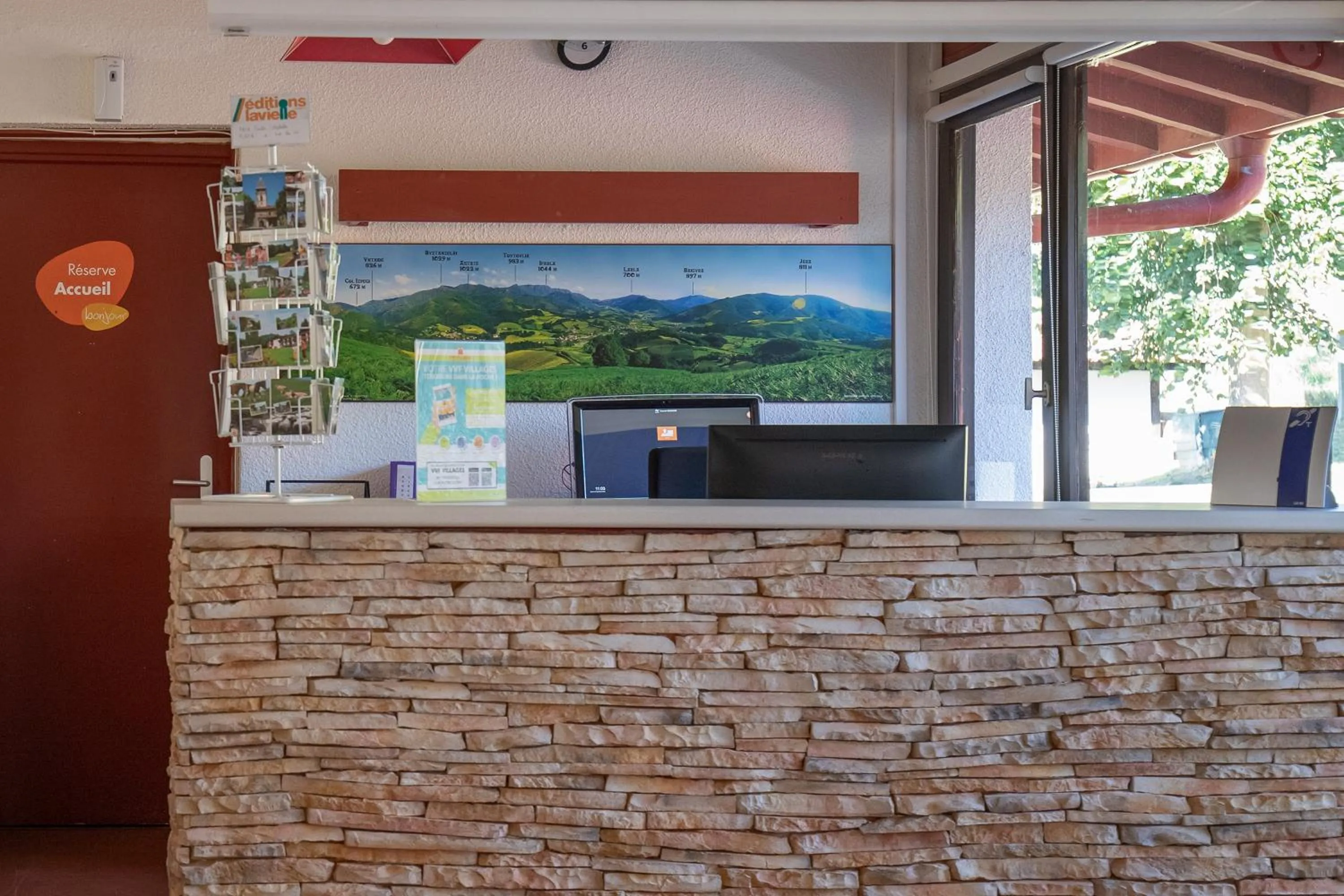 Lobby or reception in VVF Pays Basque Saint-Étienne-de-Baïgorry