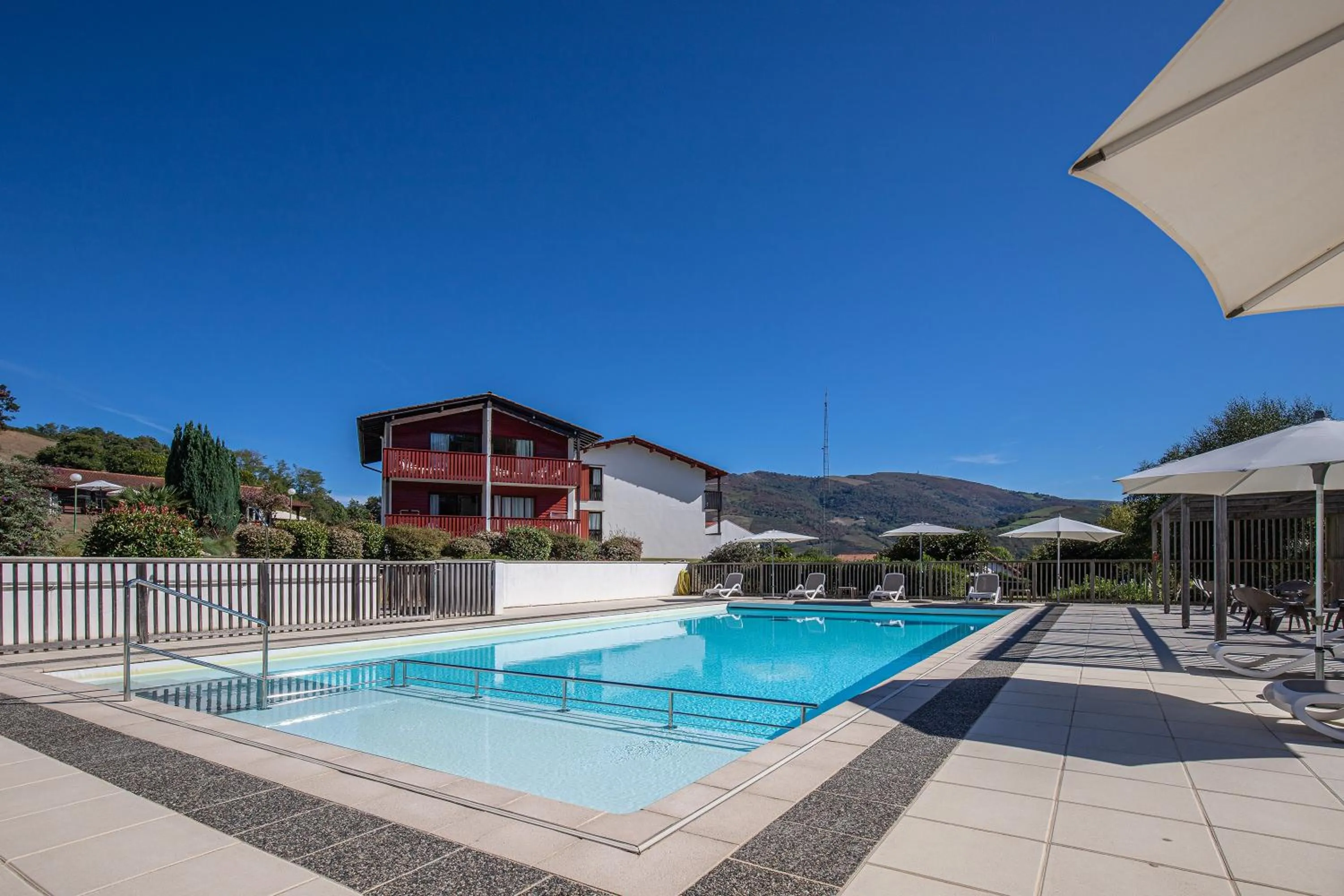 Swimming pool in VVF Pays Basque Saint-Étienne-de-Baïgorry