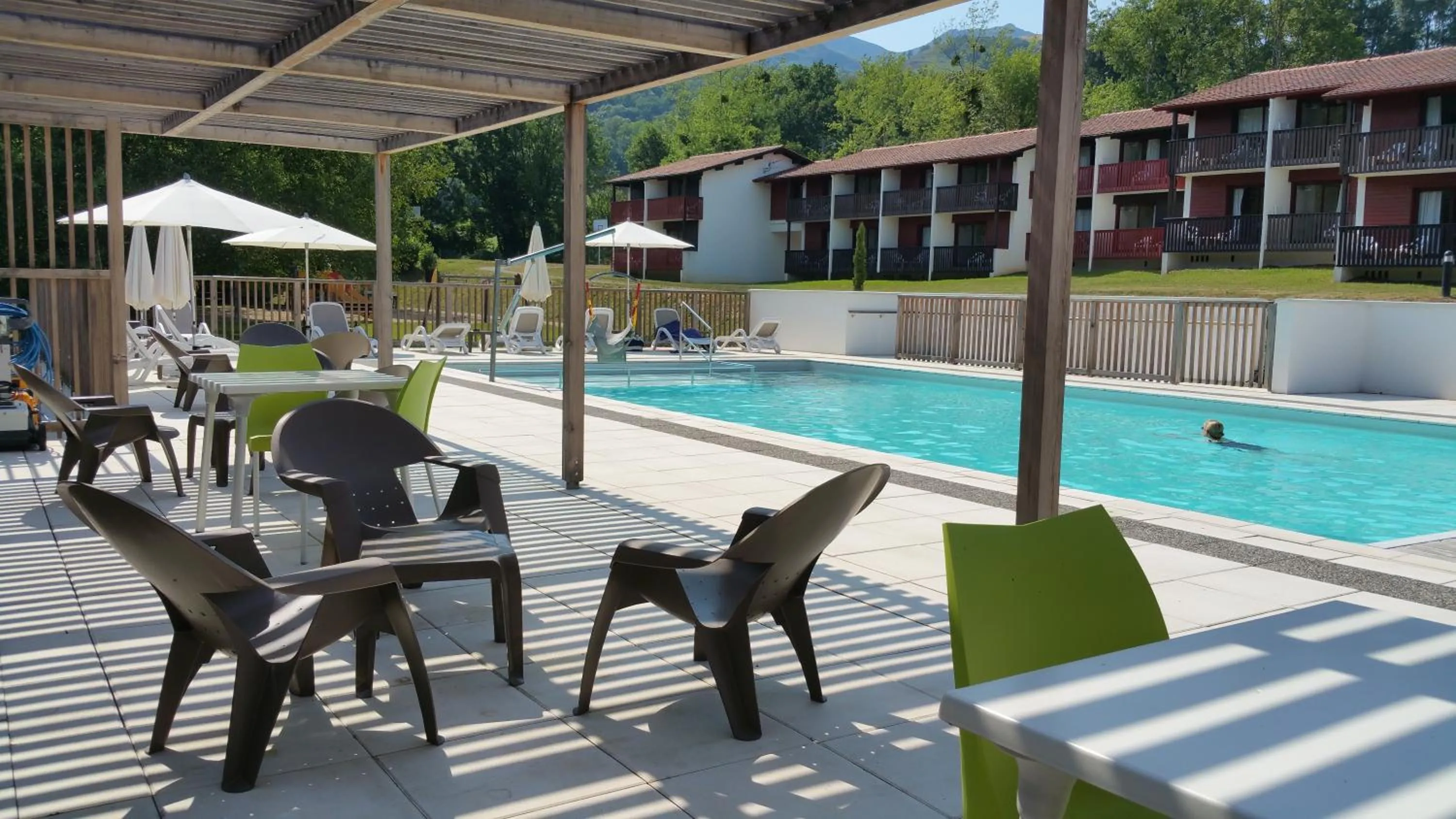 Swimming pool in VVF Pays Basque Saint-Étienne-de-Baïgorry