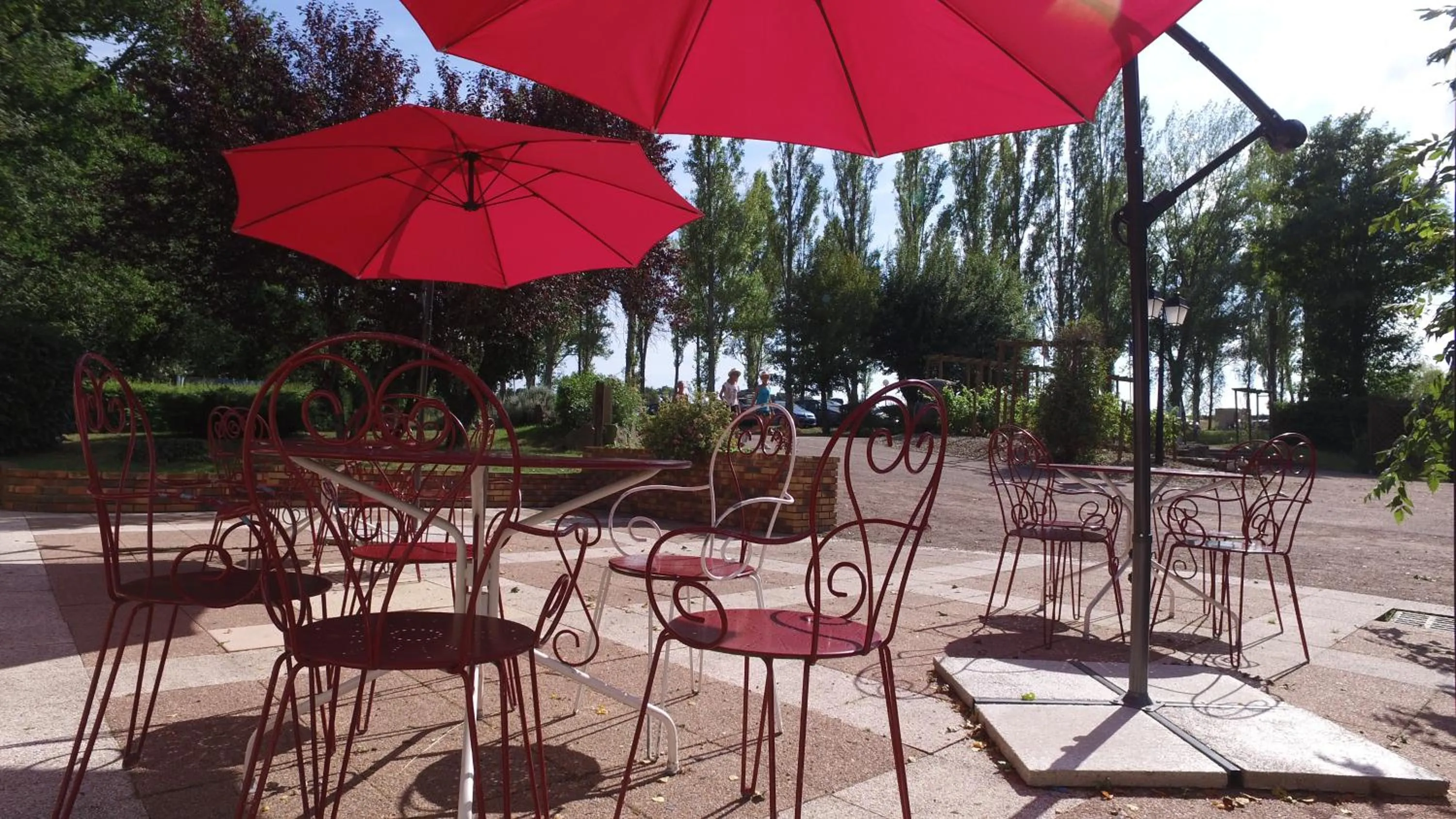 Patio in VVF Bourgogne Auxois Morvan