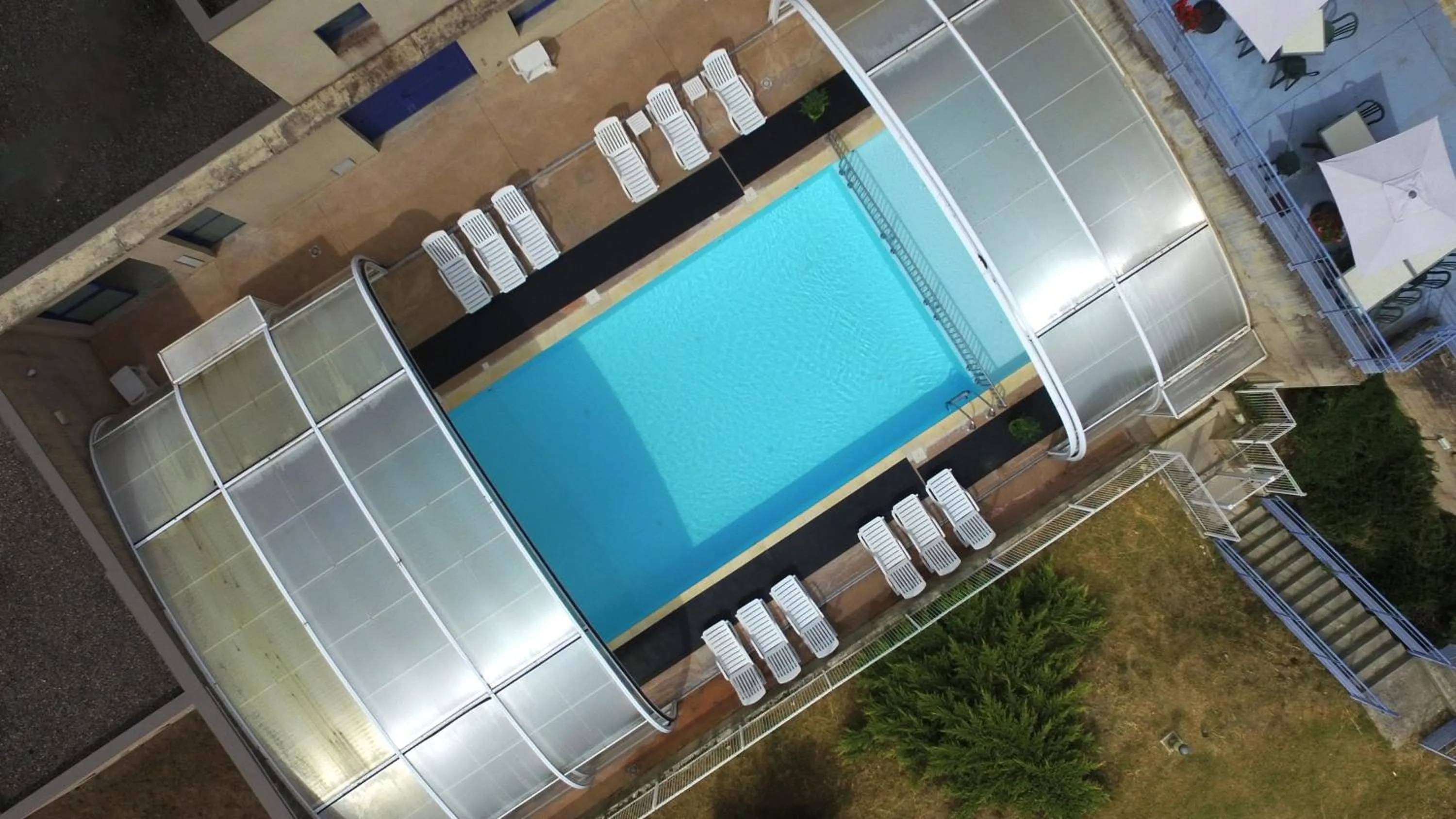 Swimming pool in VVF Le Pays Cathare Carcassonne