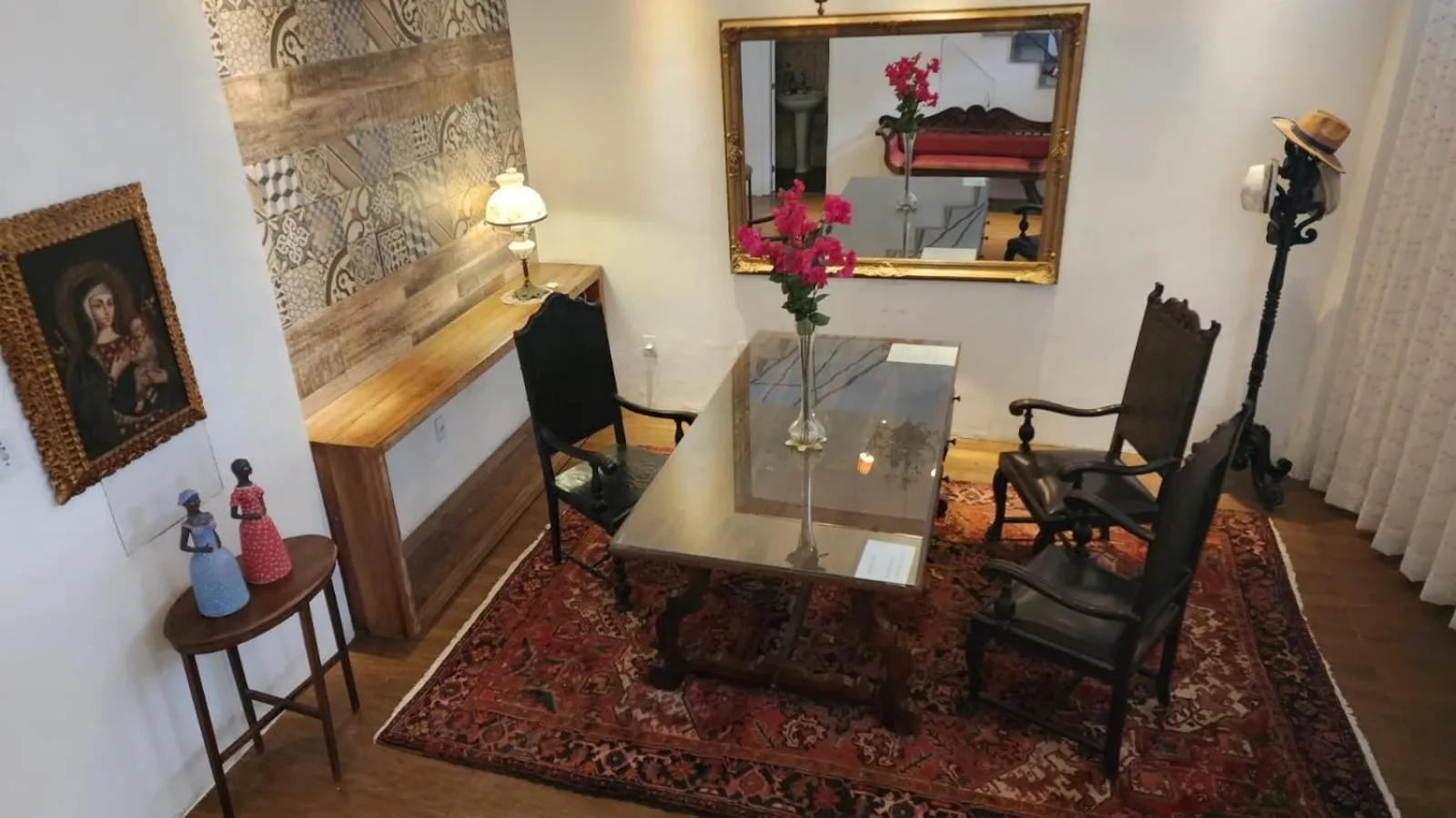 Lobby or reception in Pousada Barroco na Bahia