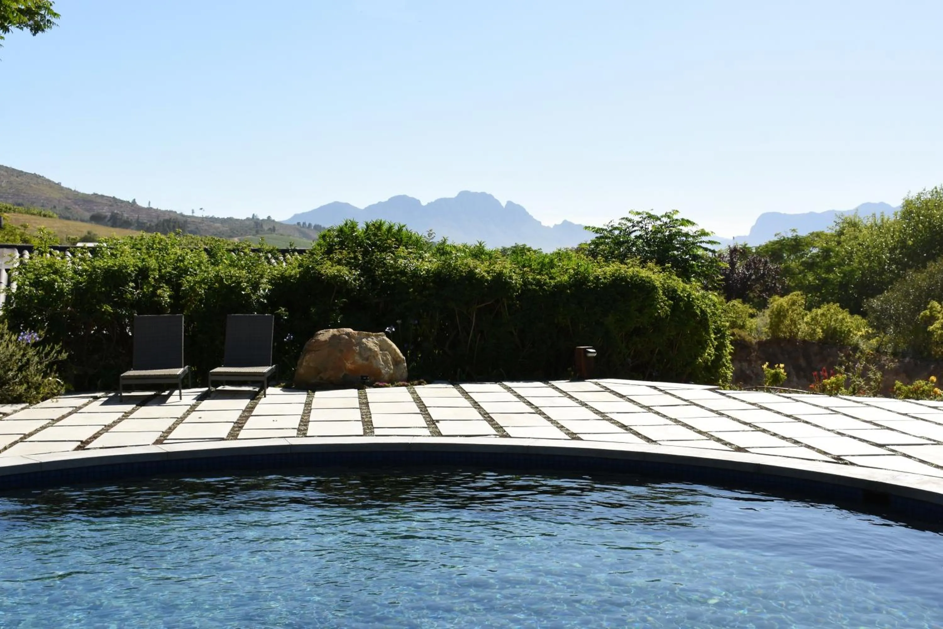 Swimming pool in The Jordan Suites
