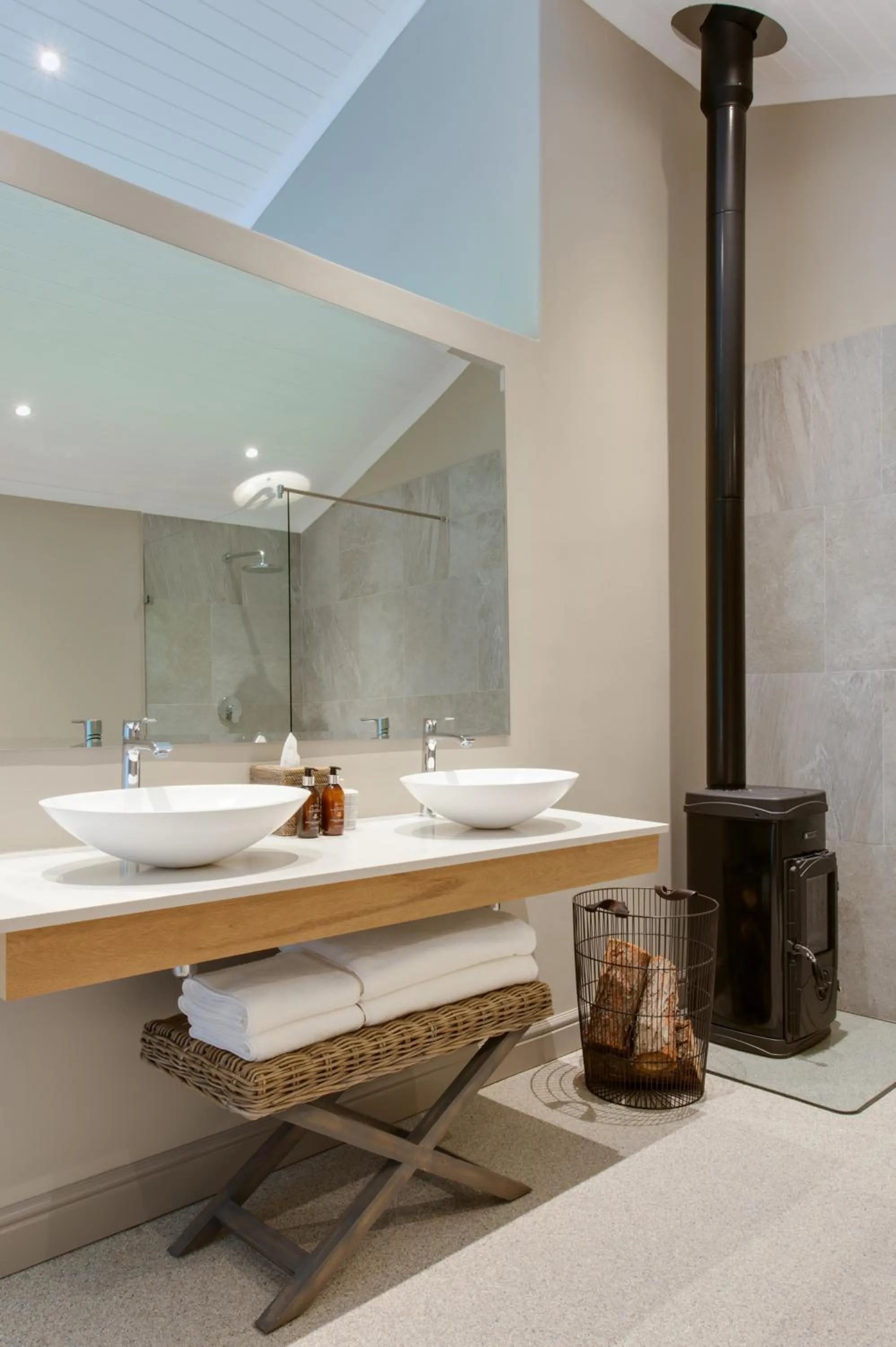 Shower in The Jordan Suites