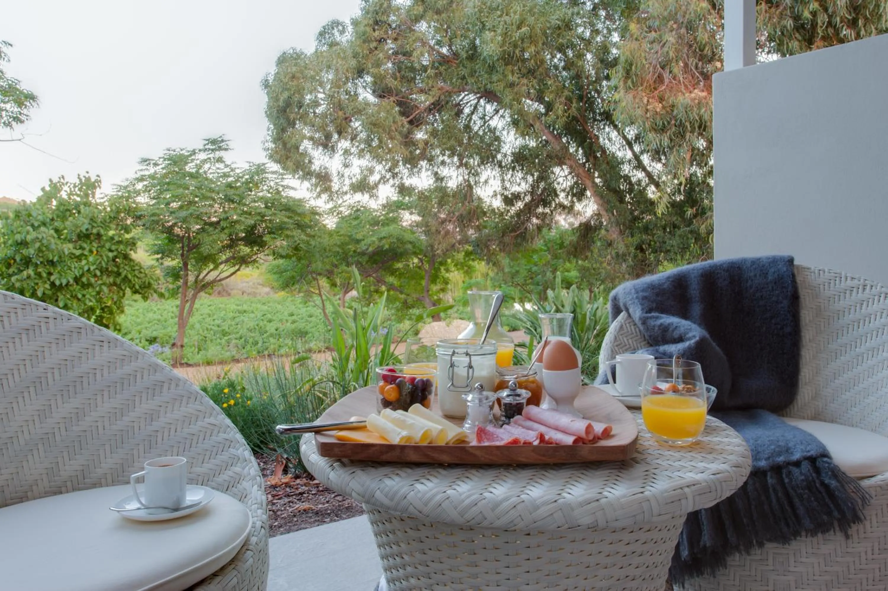 Patio in The Jordan Suites