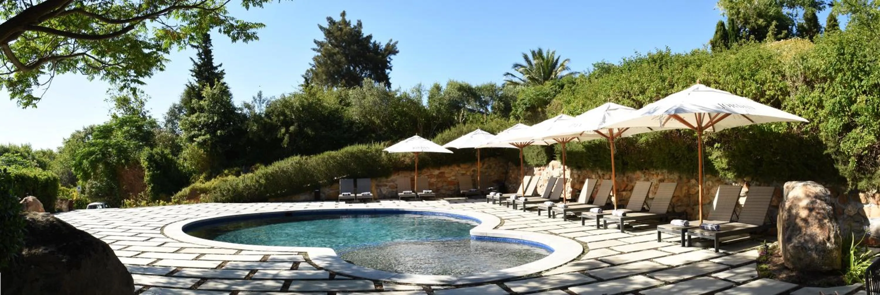 Pool view in The Jordan Suites