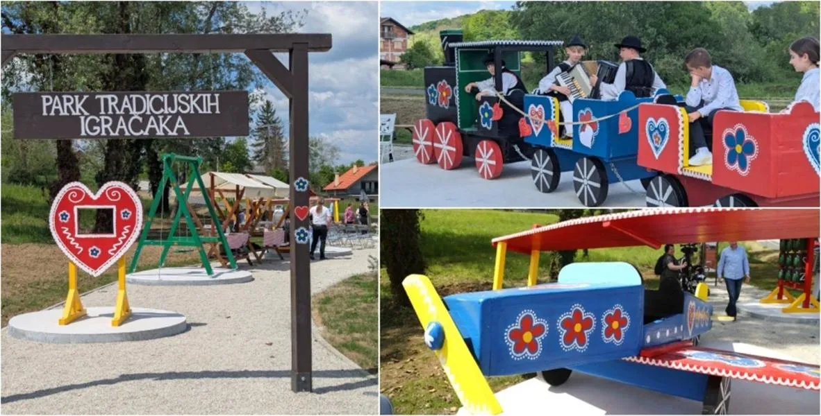 Children play ground in Kuća za odmor Trnac