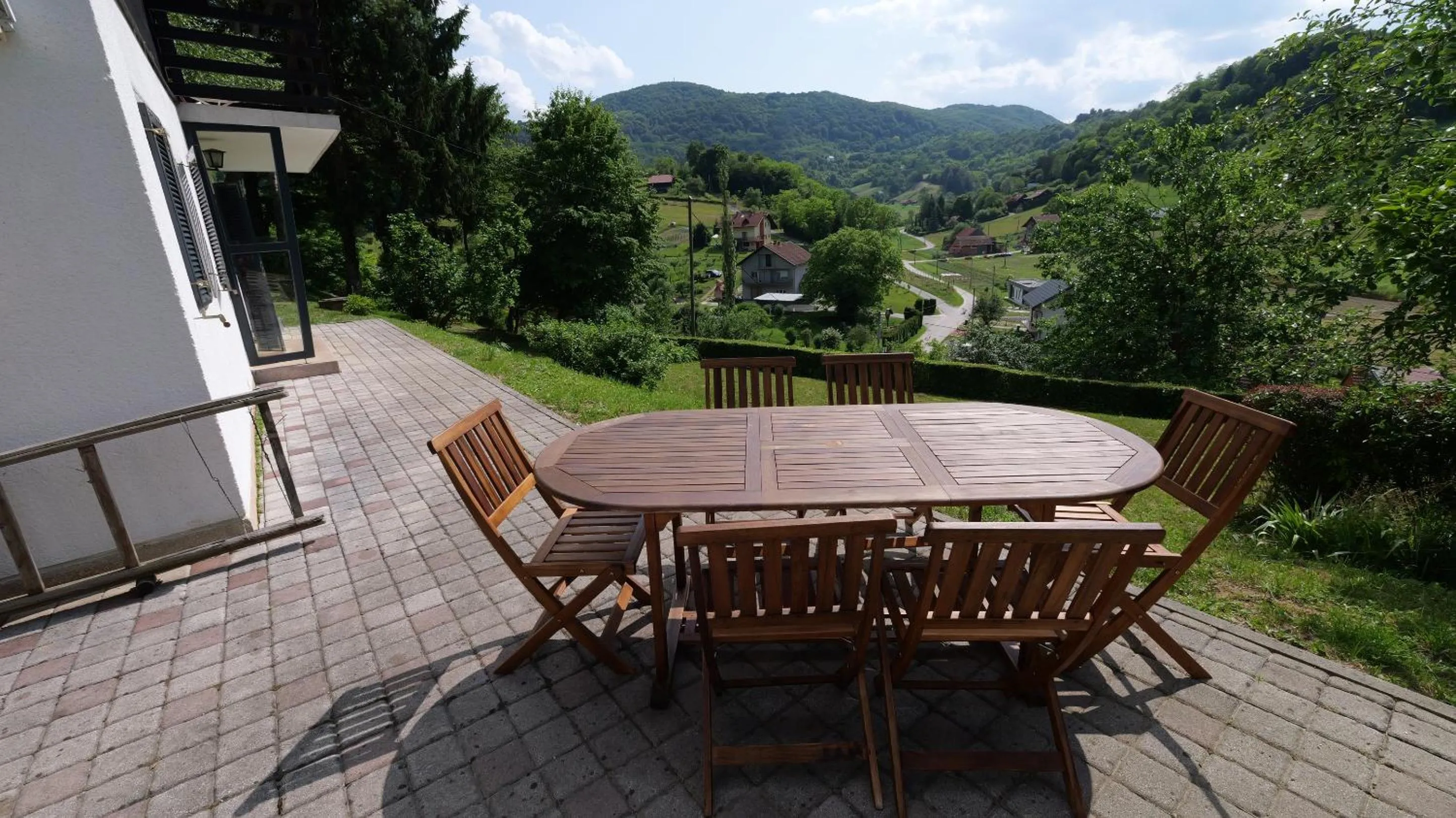 Patio in Kuća za odmor Trnac