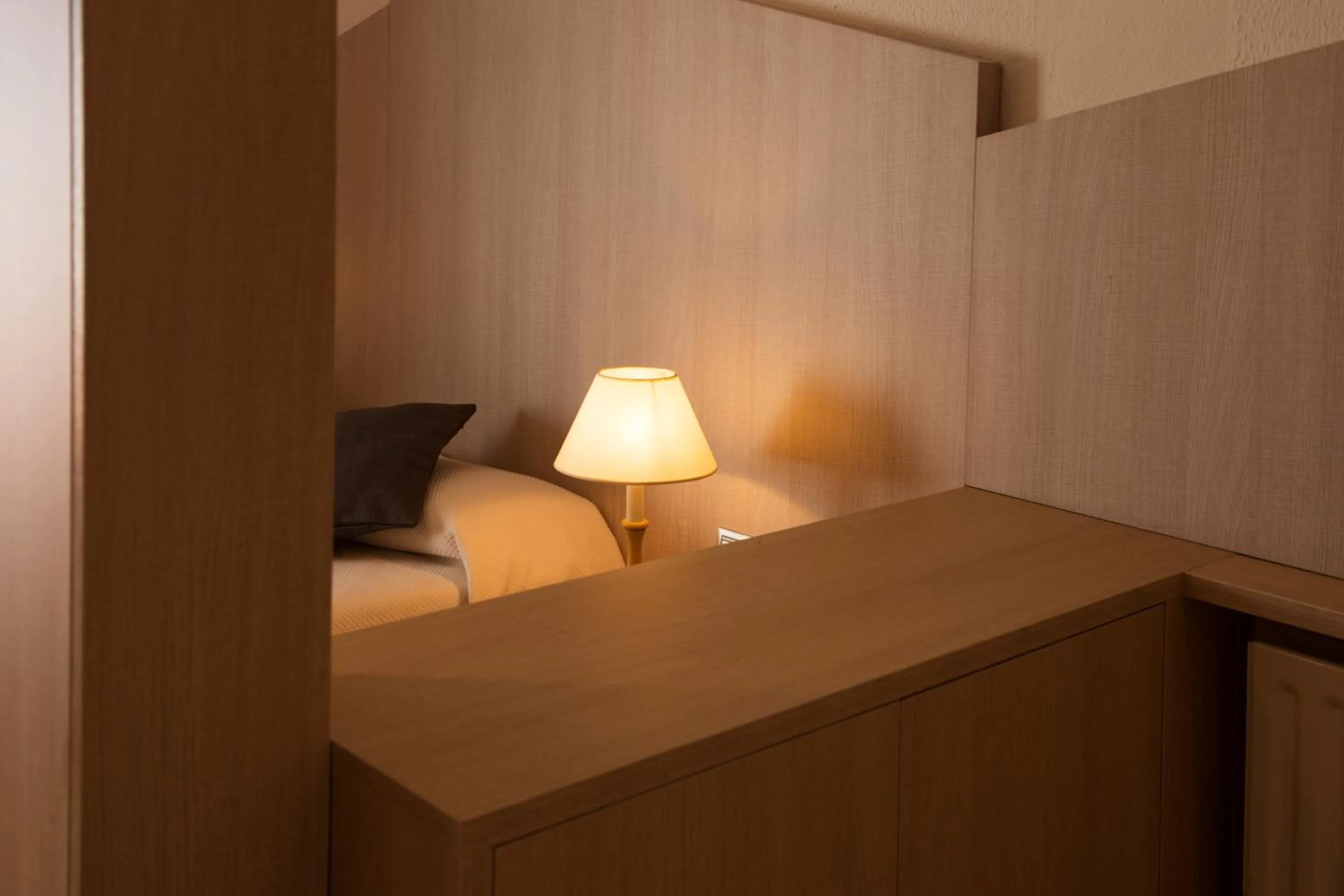 Decorative detail, Bed in Hotel Capri