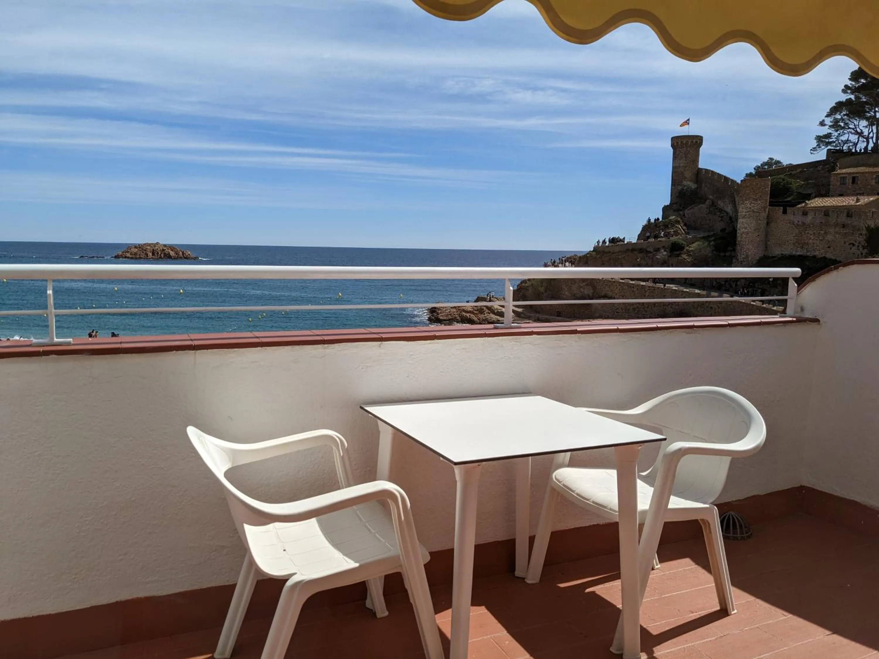 Balcony/Terrace in Hotel Capri