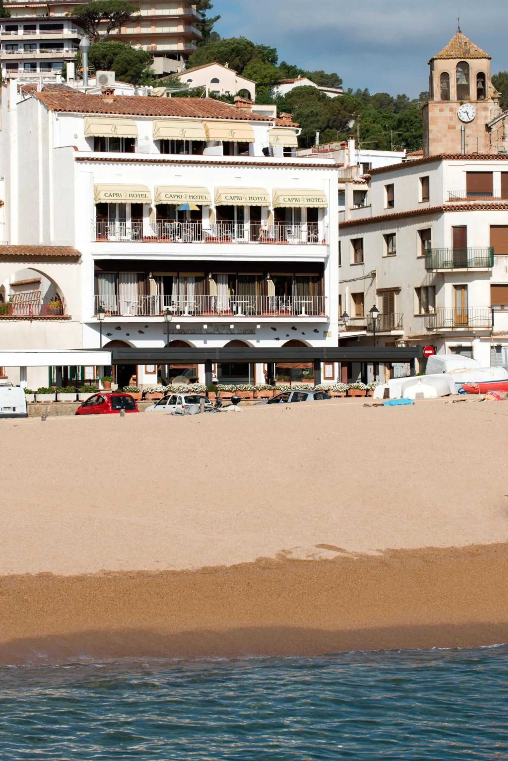 Property building in Hotel Capri