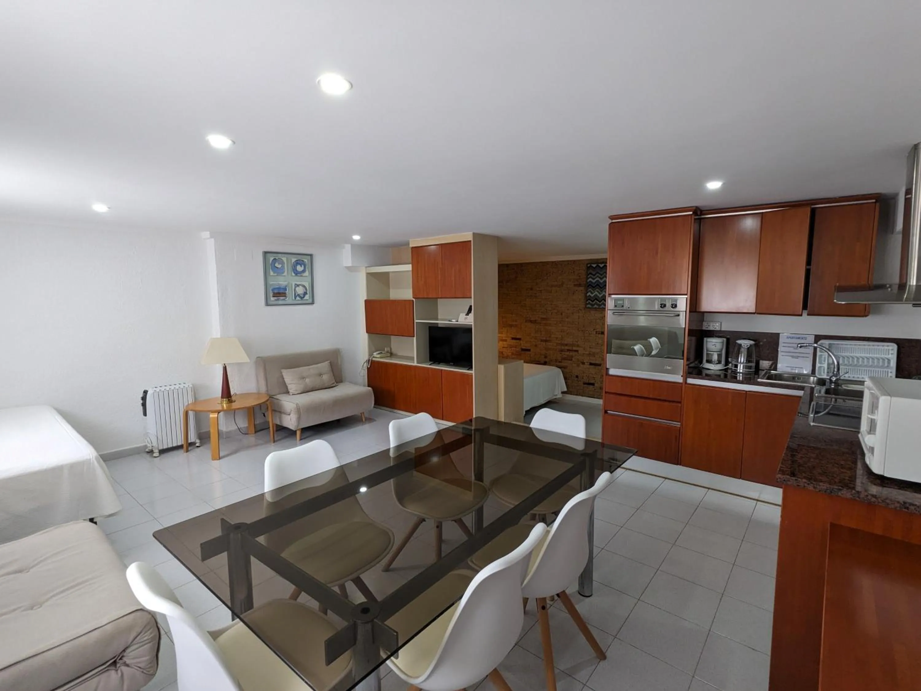 Kitchen or kitchenette in Hotel Capri