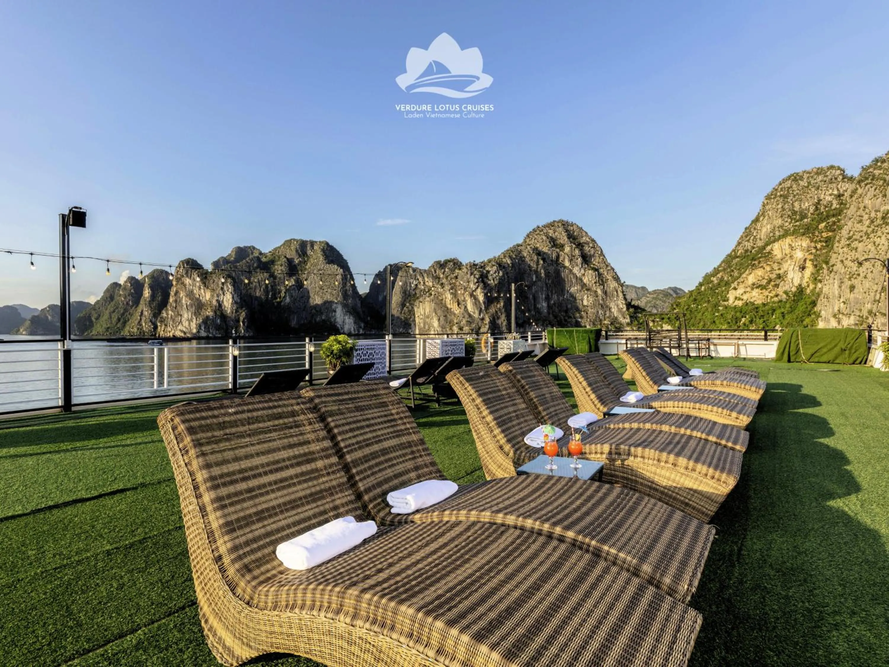 View (from property/room) in Verdure Lotus Grandeur Cruise on Ha Long Bay