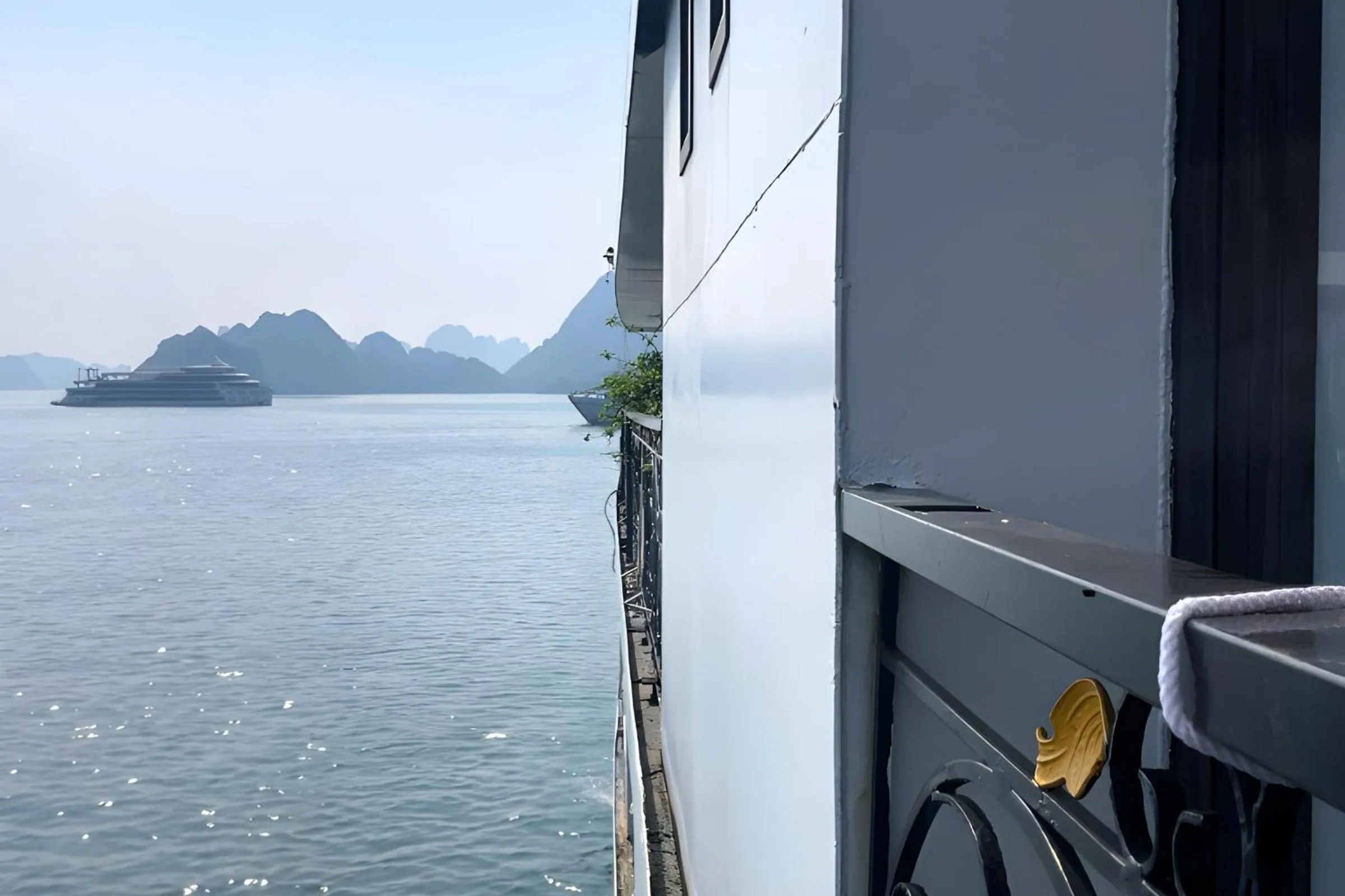 View (from property/room) in Verdure Lotus Grandeur Cruise on Ha Long Bay