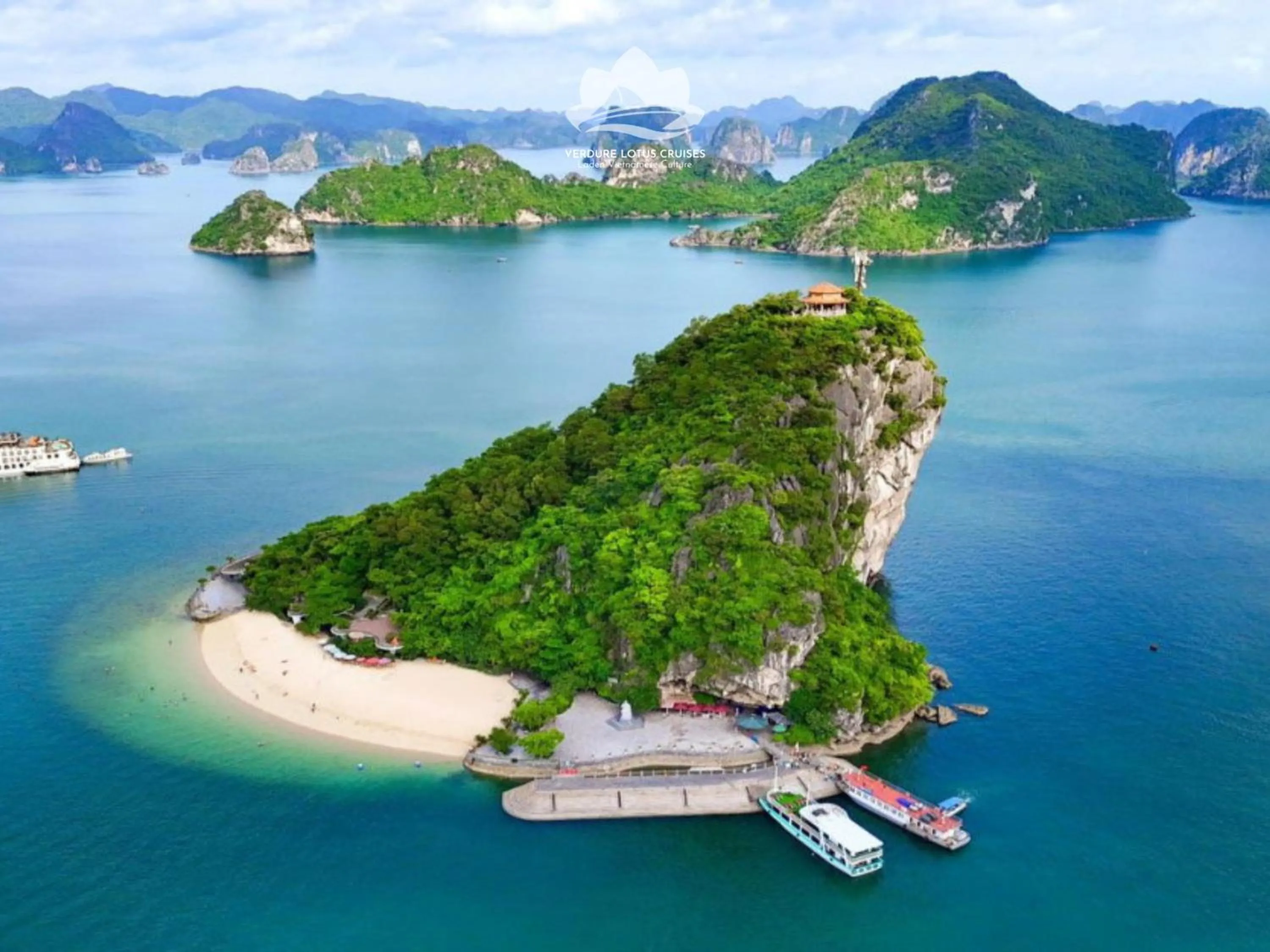 Location in Verdure Lotus Grandeur Cruise on Ha Long Bay
