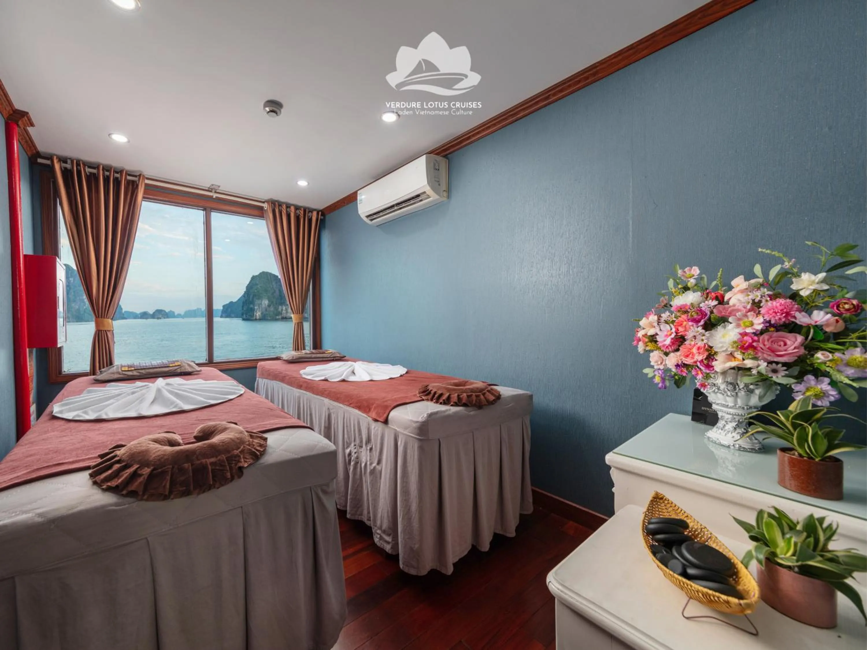 Spa and wellness centre/facilities, Bed in Verdure Lotus Grandeur Cruise on Ha Long Bay