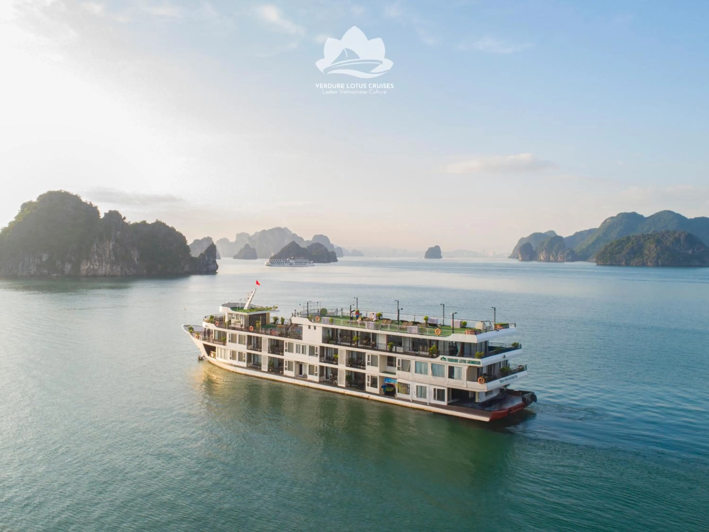 Property building in Verdure Lotus Grandeur Cruise on Ha Long Bay