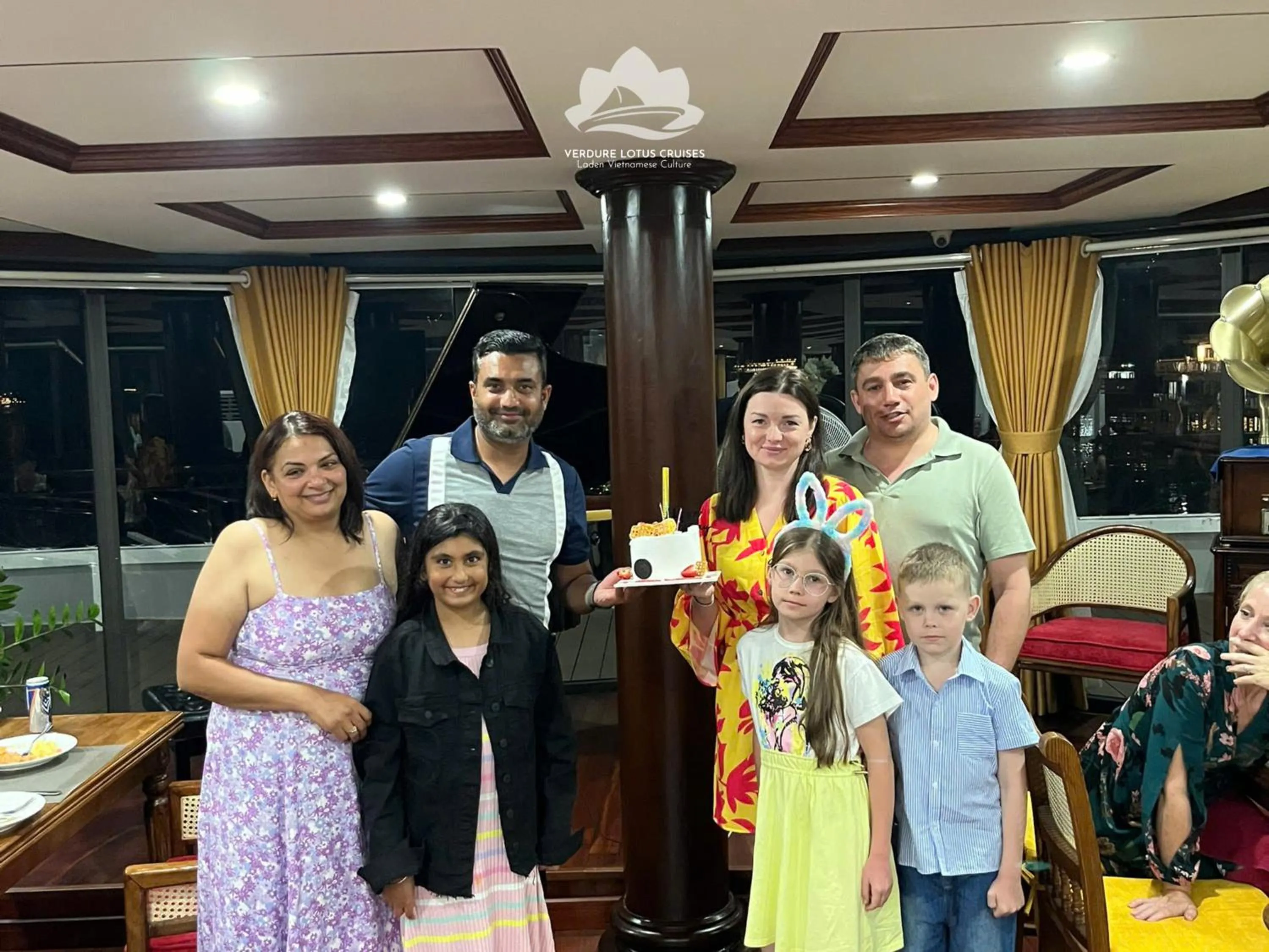 Evening entertainment in Verdure Lotus Grandeur Cruise on Ha Long Bay