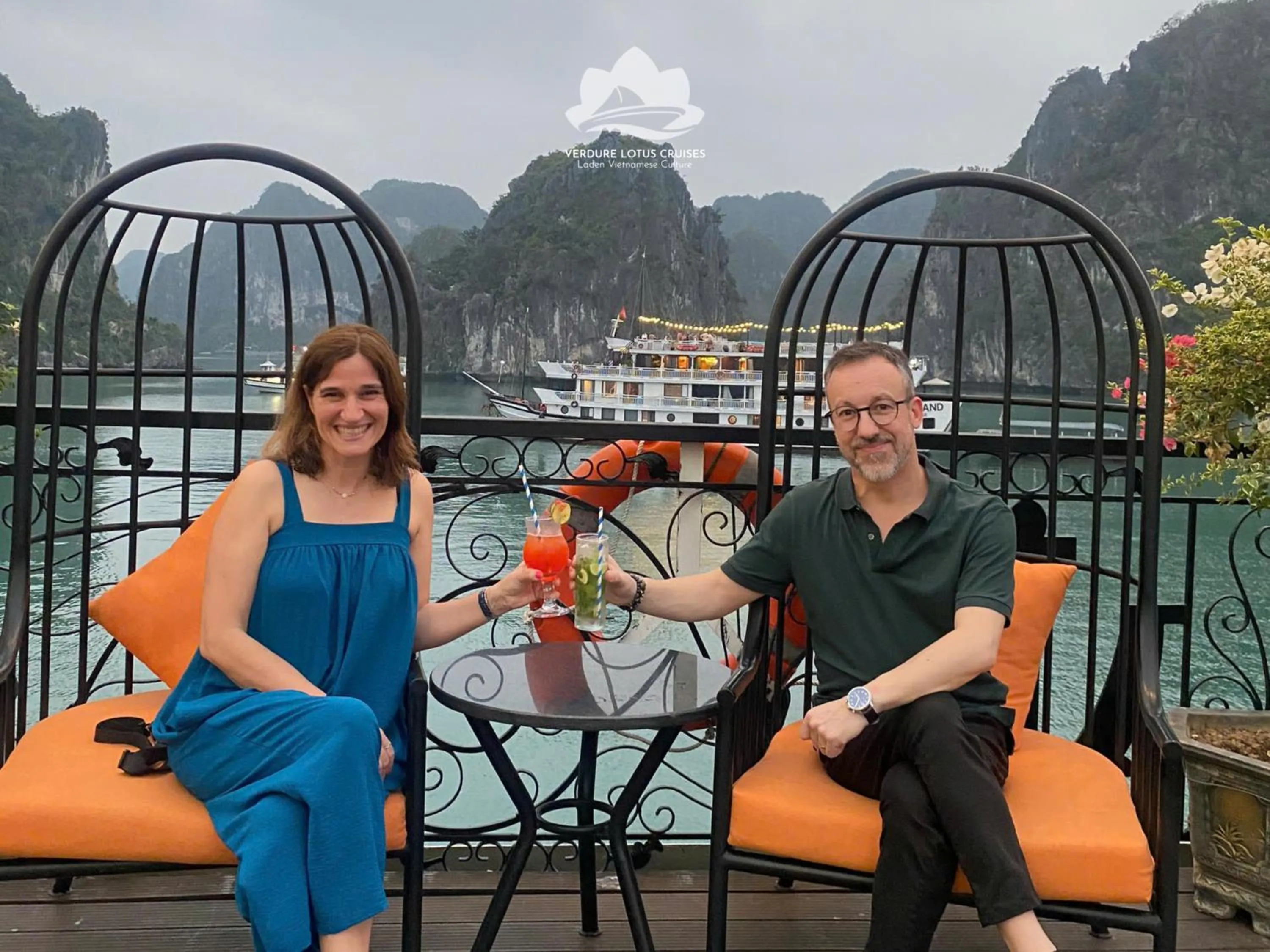 Off site in Verdure Lotus Grandeur Cruise on Ha Long Bay
