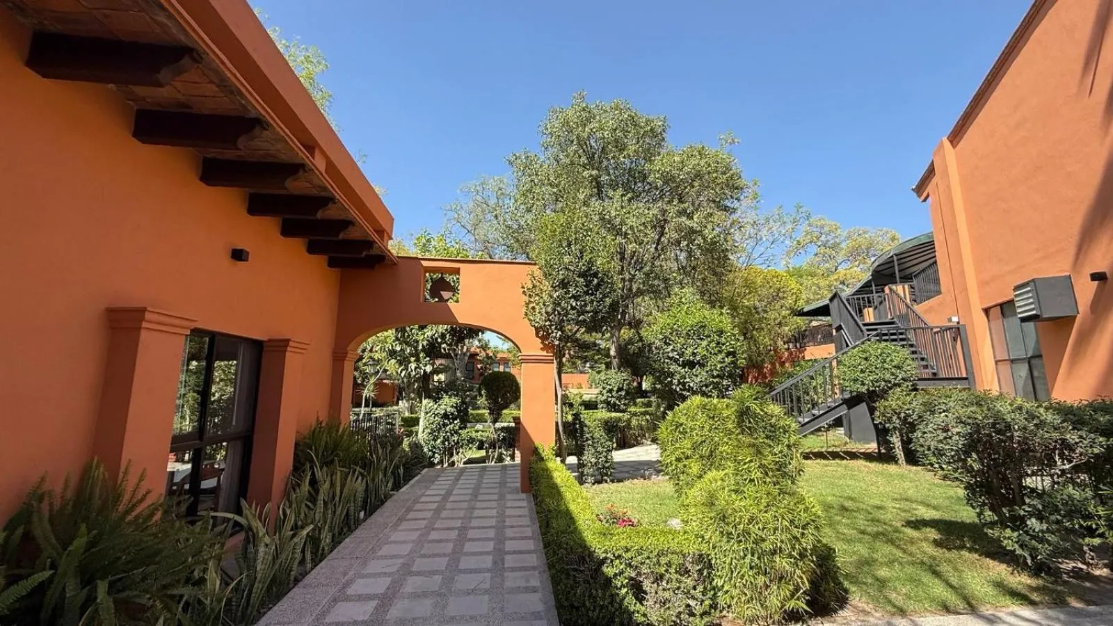 Garden in Hotel La Querencia