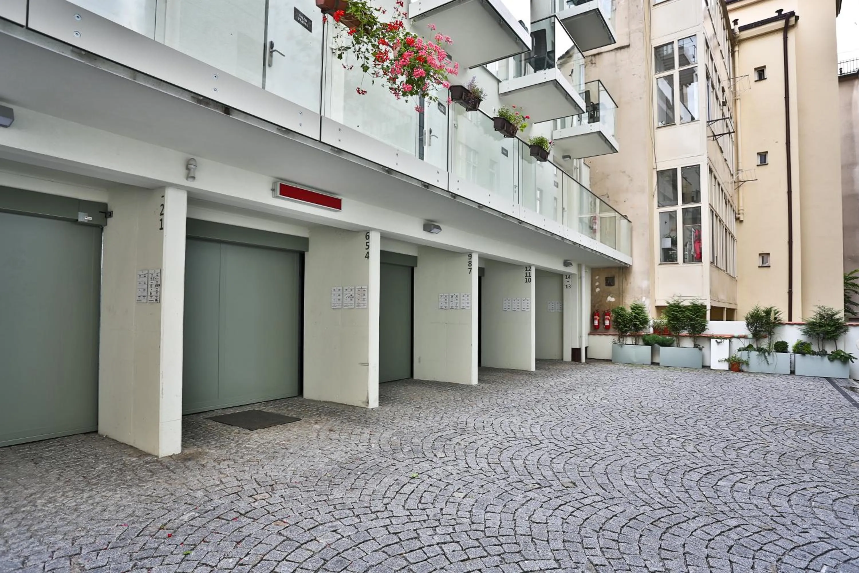 Property building in James Hotel & Apartments