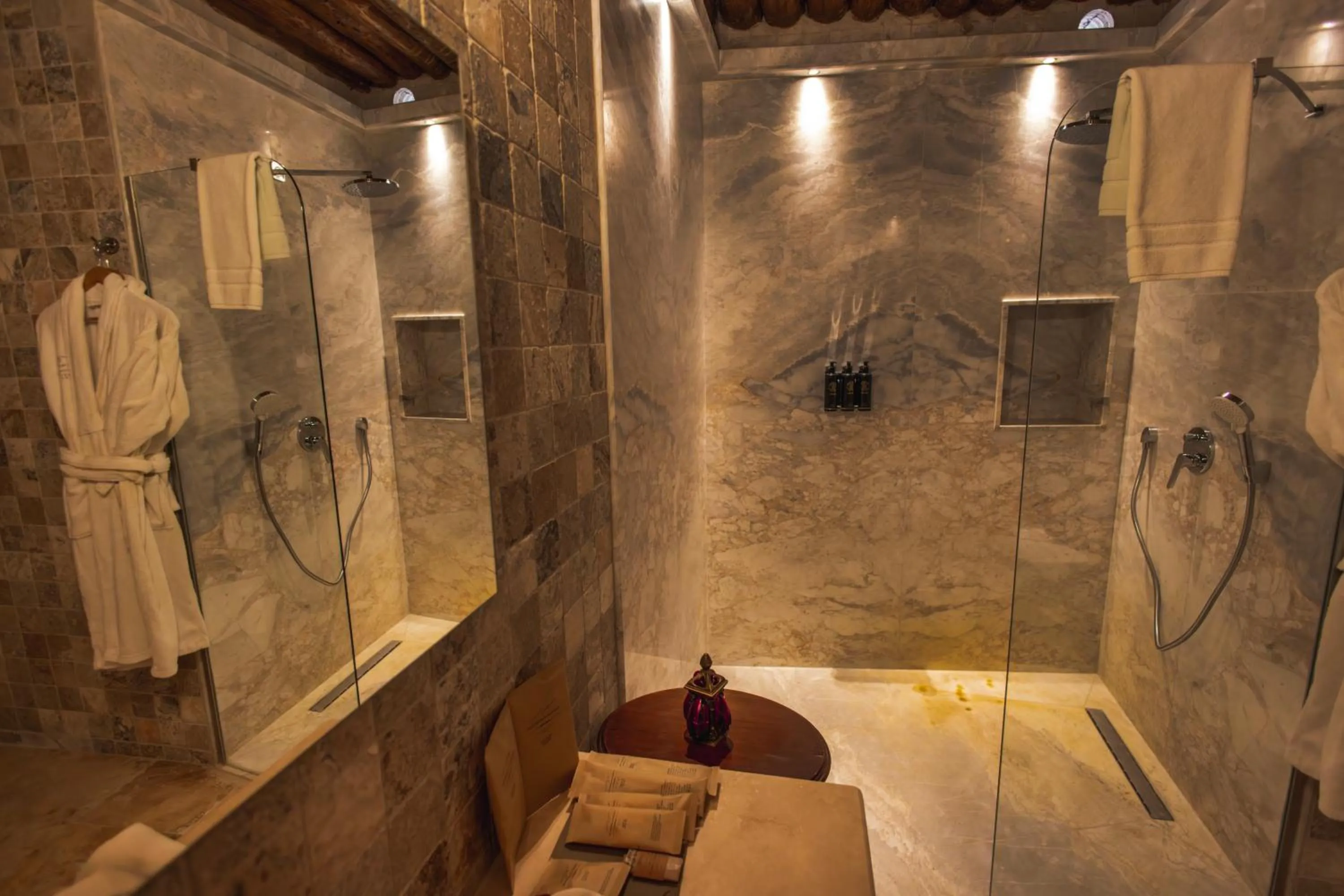 Shower in The Kingdom Of Cappadocia Luxury Cave Hotel