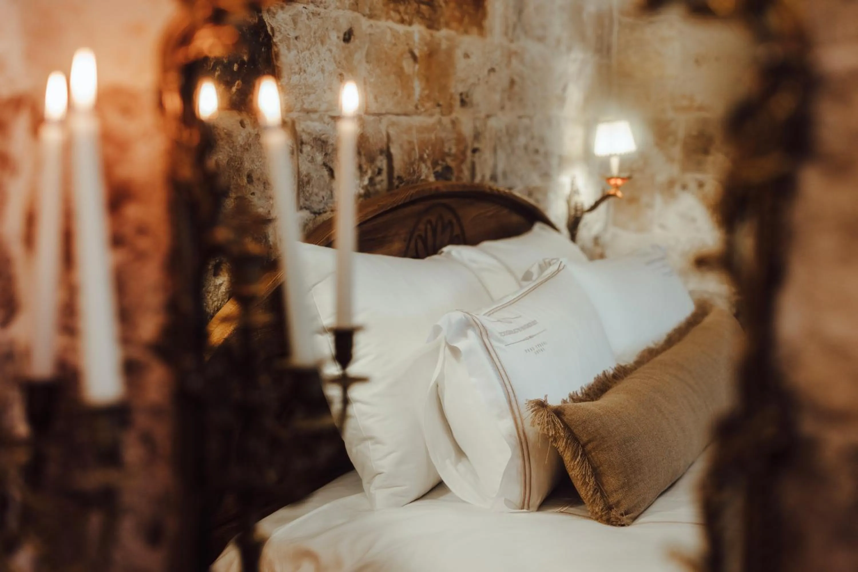 Bed in The Kingdom Of Cappadocia Luxury Cave Hotel