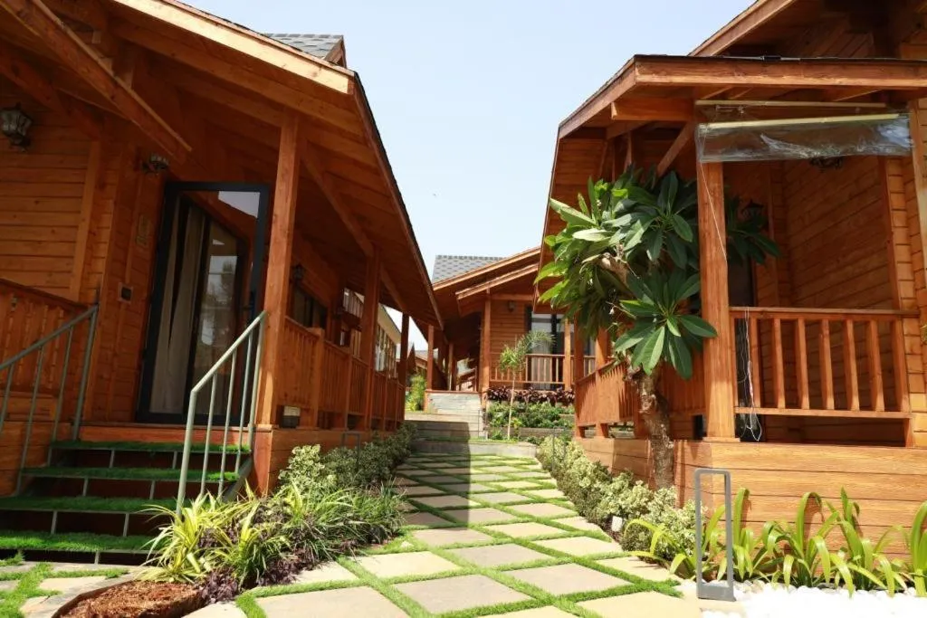 Property building in Foxoso Aaristo Baga Beach Resort